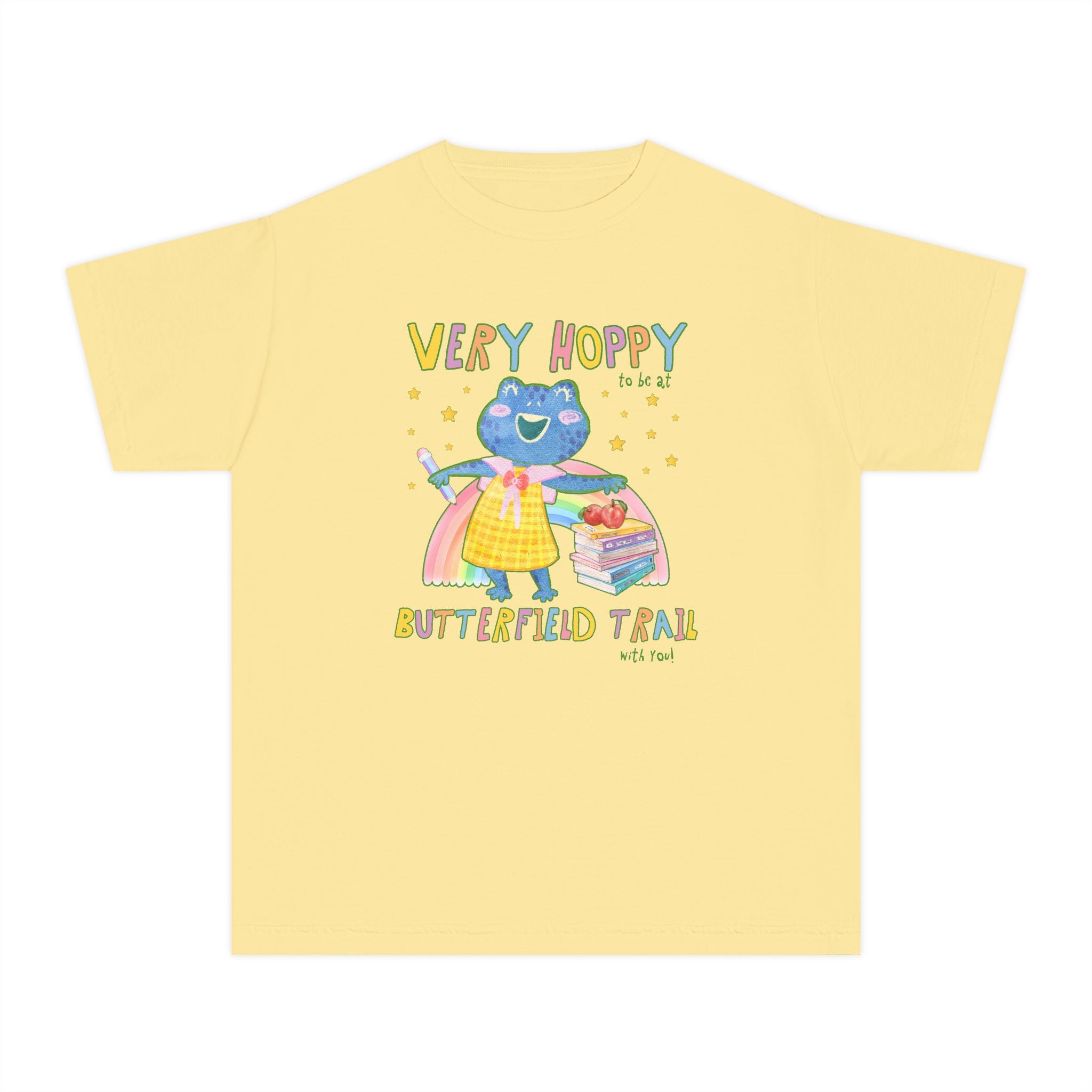 Butterfield Trail Elementary Kids Tee Shirt: Very Hoppy - Opal and June