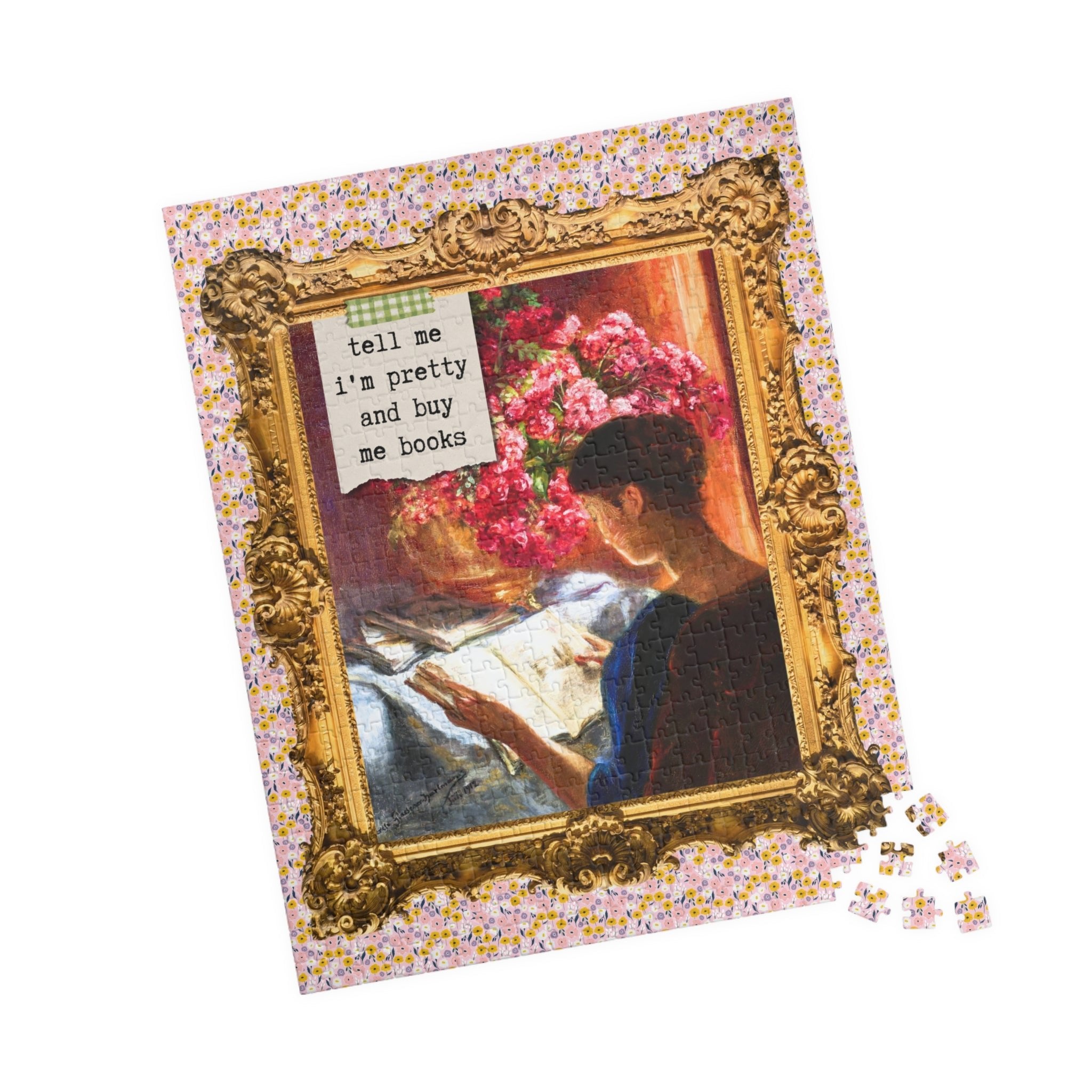 Buy Me Books and Tell Me I'm Pretty Puzzle - Opal and June