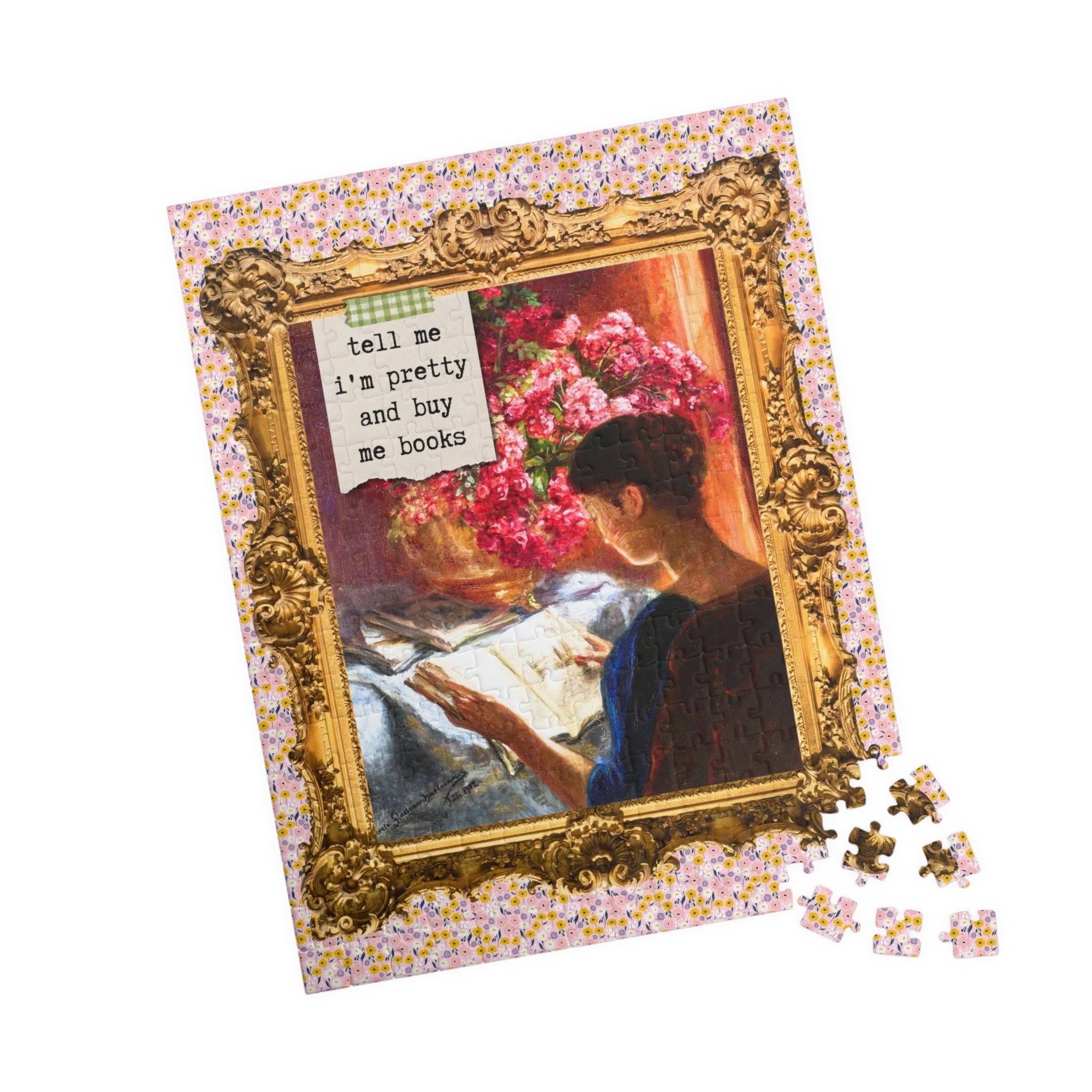 Buy Me Books and Tell Me I'm Pretty Puzzle - Opal and June