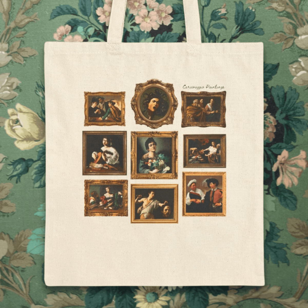 Caravaggio Paintings Art History Tote Bag - Opal and June