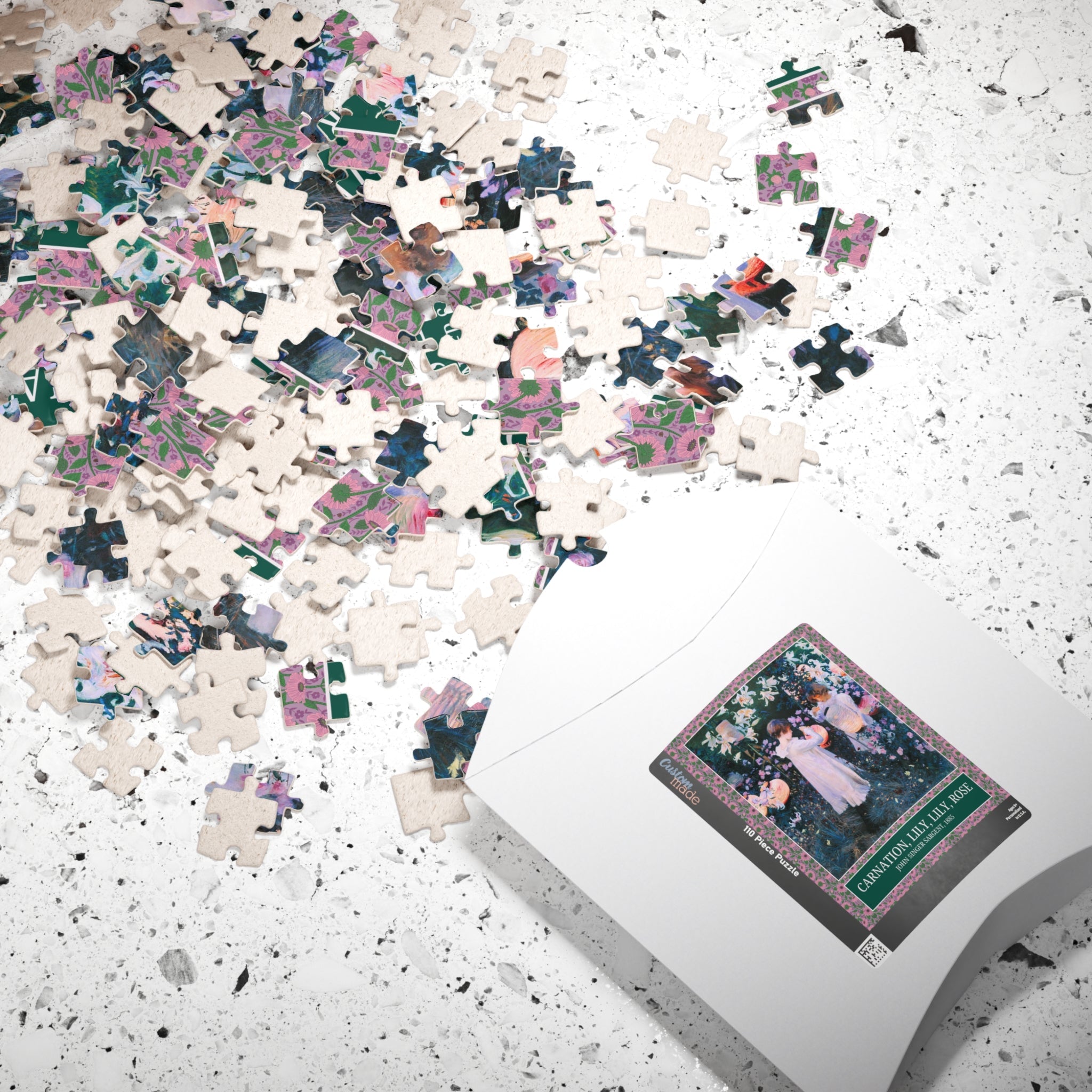 Carnation Lily Lily Rose by John Singer Sargent - Opal and June