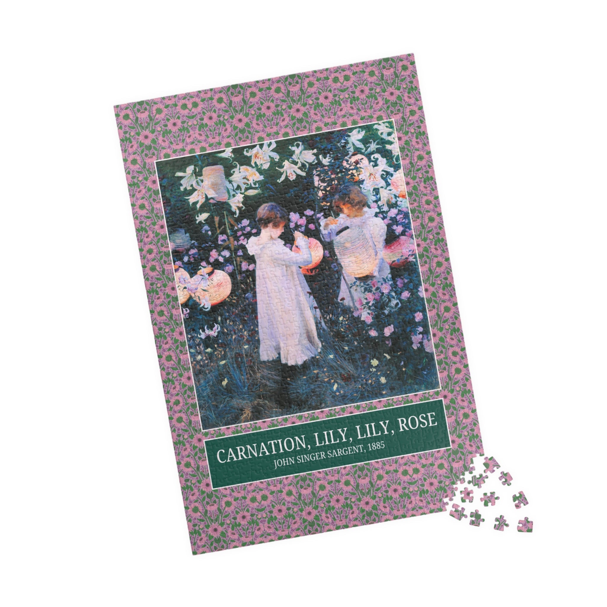 Carnation Lily Lily Rose by John Singer Sargent - Opal and June