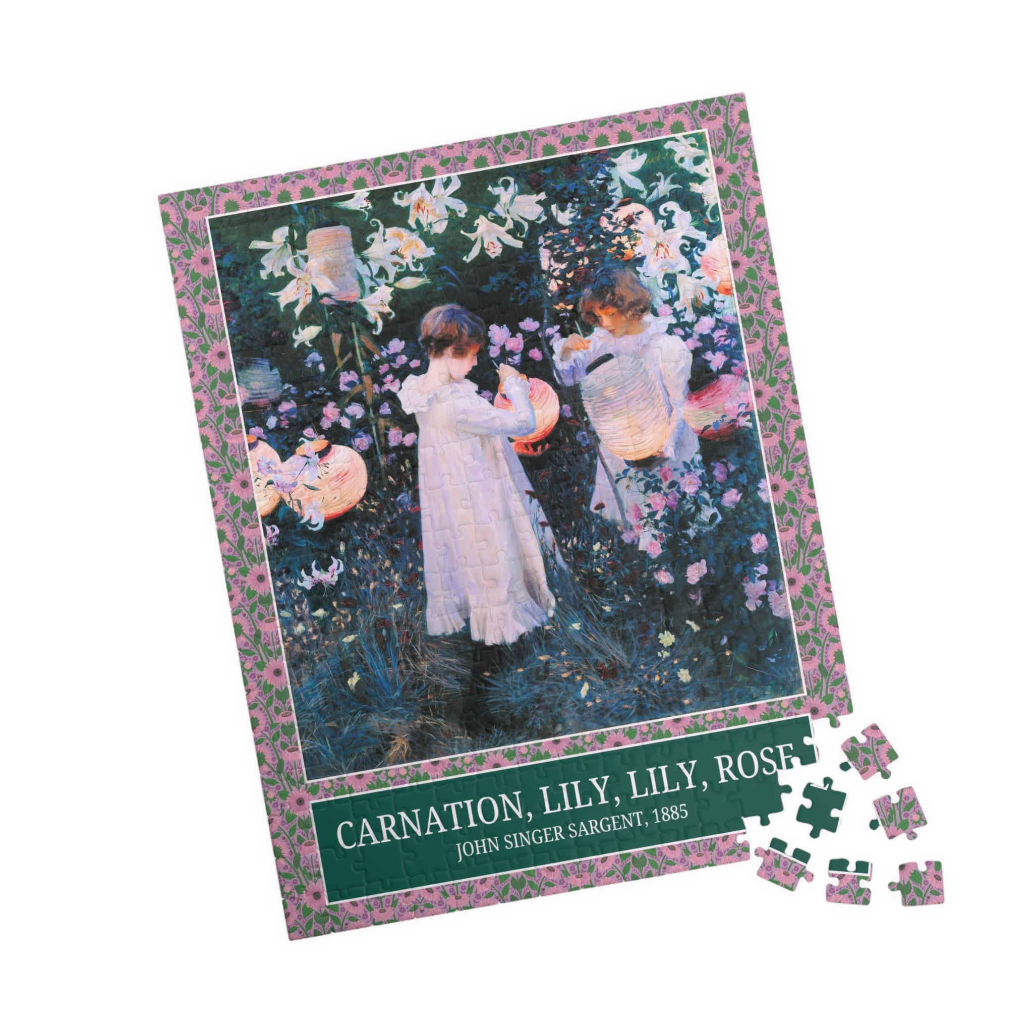 Carnation Lily Lily Rose by John Singer Sargent - Opal and June