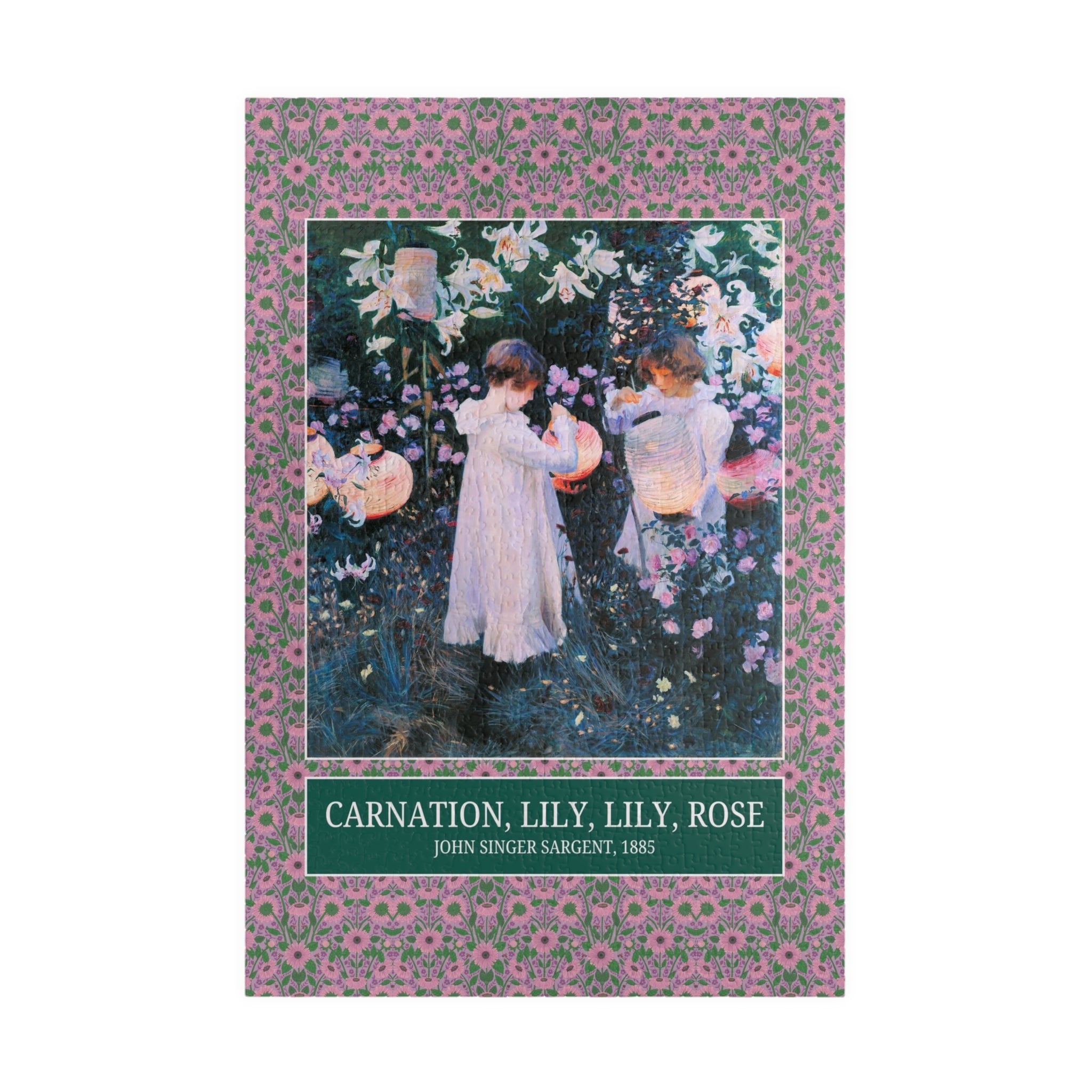 Carnation Lily Lily Rose by John Singer Sargent - Opal and June