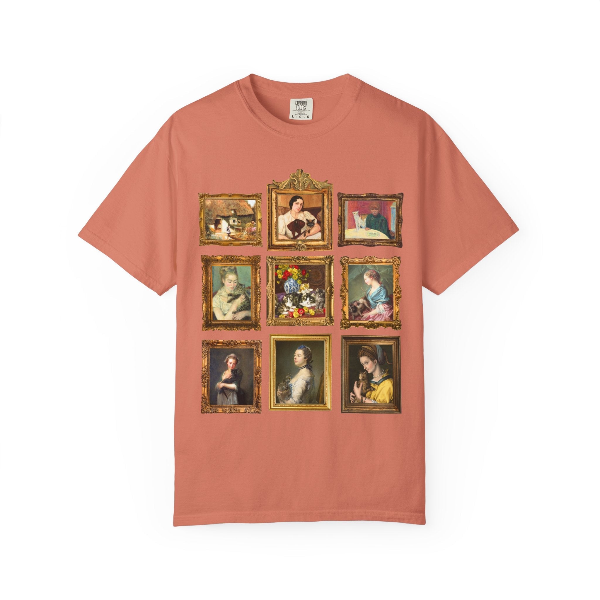 Cat Art History Tee - Opal and June