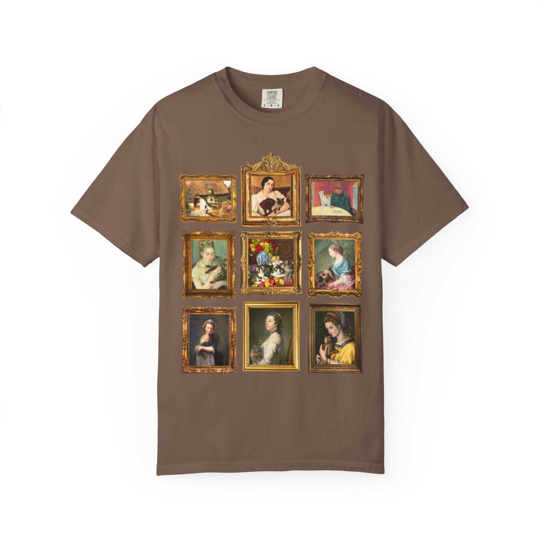 Cat Art History Tee - Opal and June