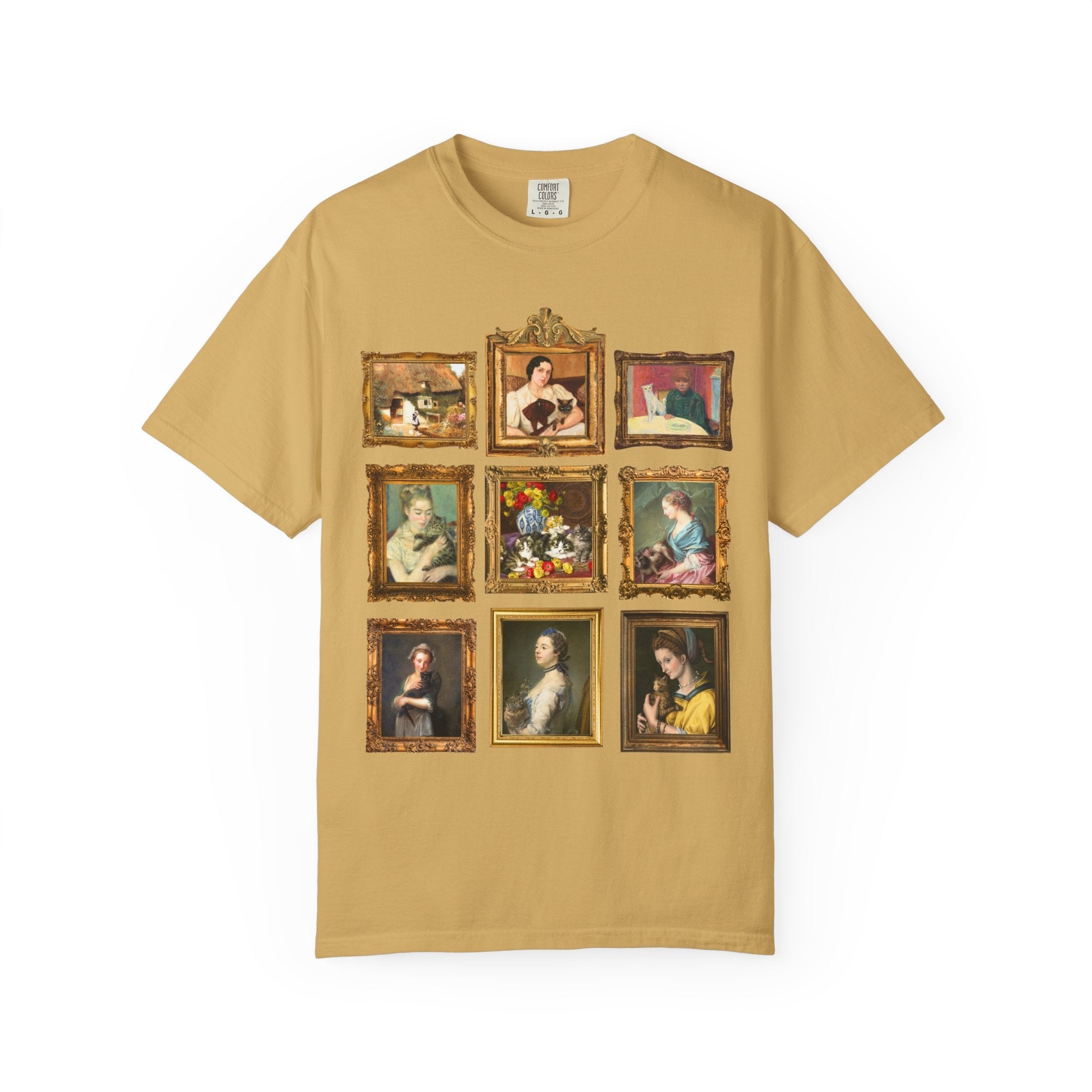 Cat Art History Tee - Opal and June