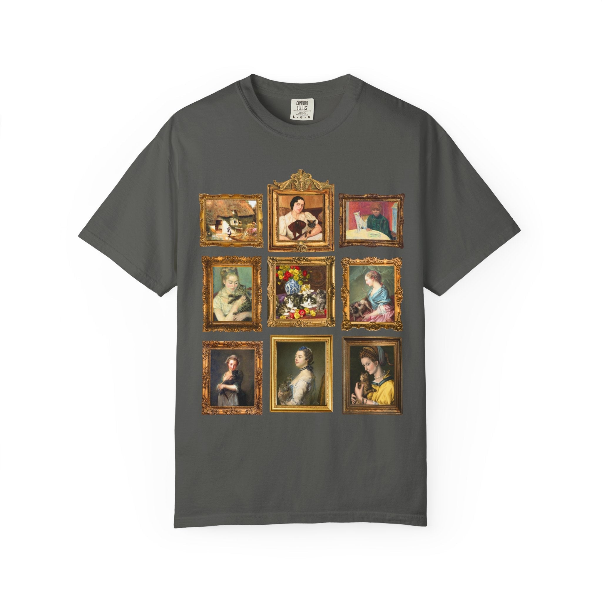 Cat Art History Tee - Opal and June