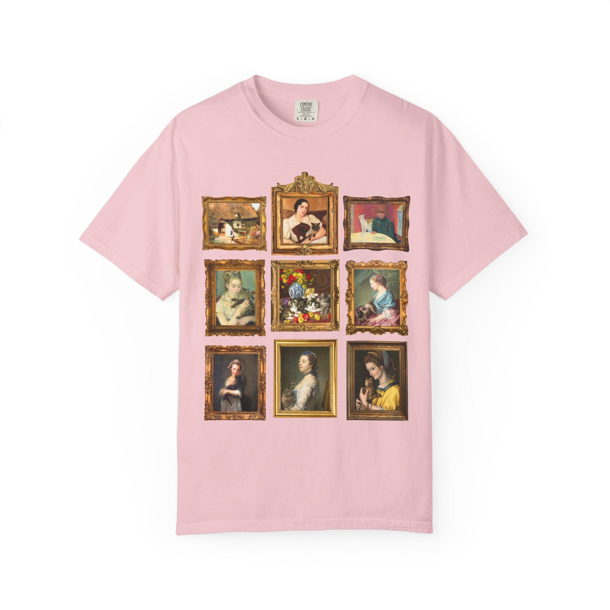 Cat Art History Tee - Opal and June