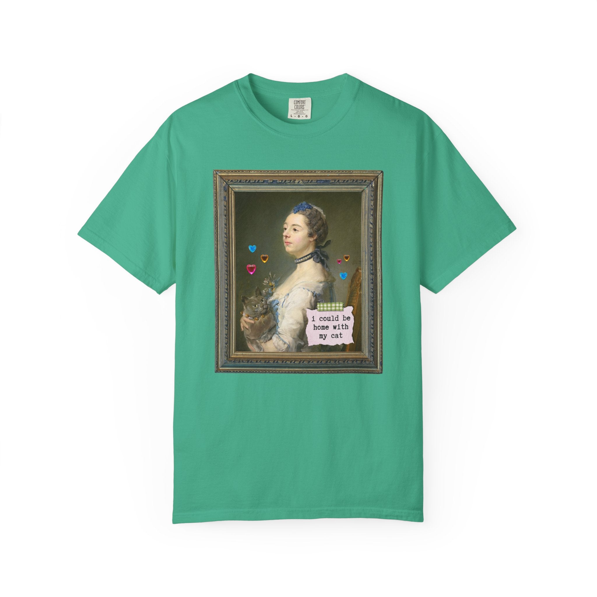 Cat Lover Art History Tee Shirt for Cat Mom or Cat Dad, Funny Saying Animal Lover T-Shirt for Cat Owner, Gift for Sister Who Loves Cats - Opal and June