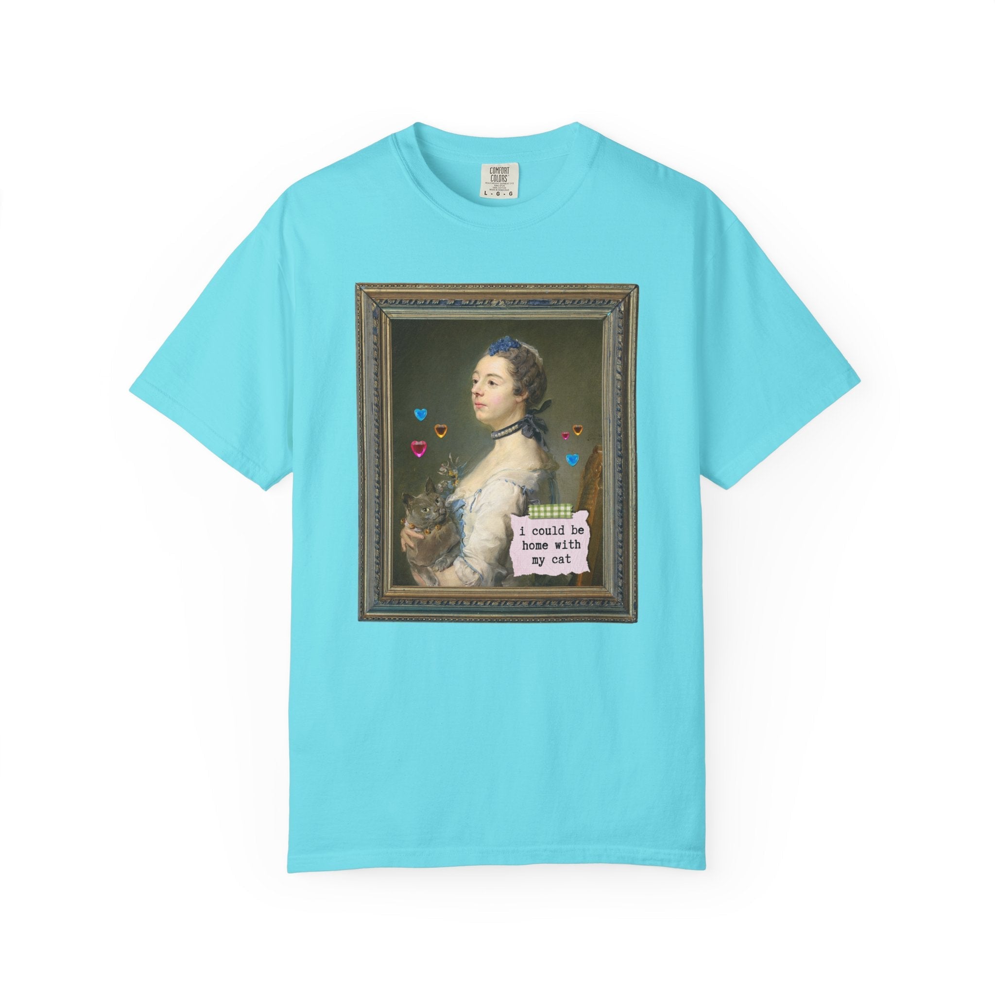 Cat Lover Art History Tee Shirt for Cat Mom or Cat Dad, Funny Saying Animal Lover T-Shirt for Cat Owner, Gift for Sister Who Loves Cats - Opal and June