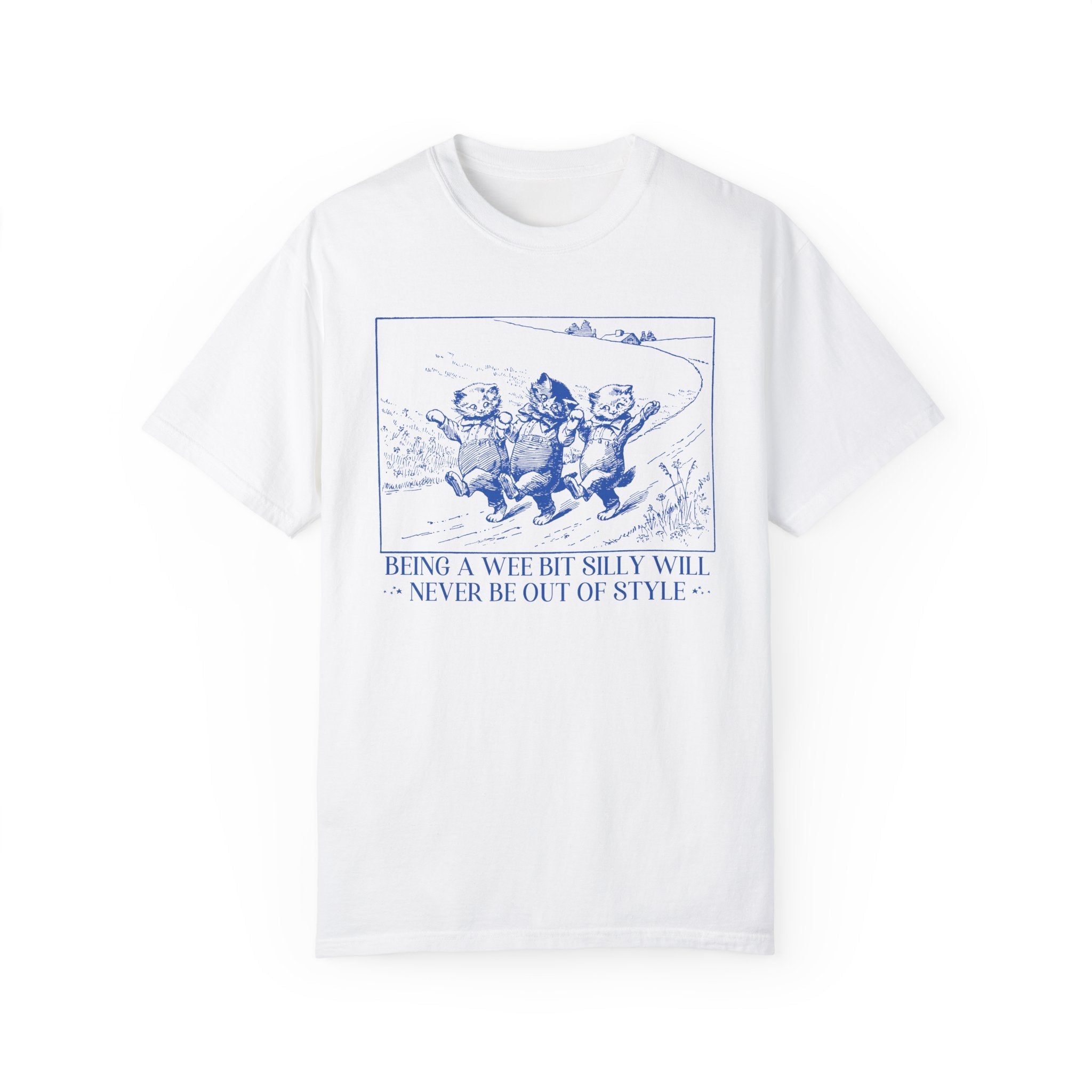 Cat Lover Tee: A Wee Bit Silly - Opal and June
