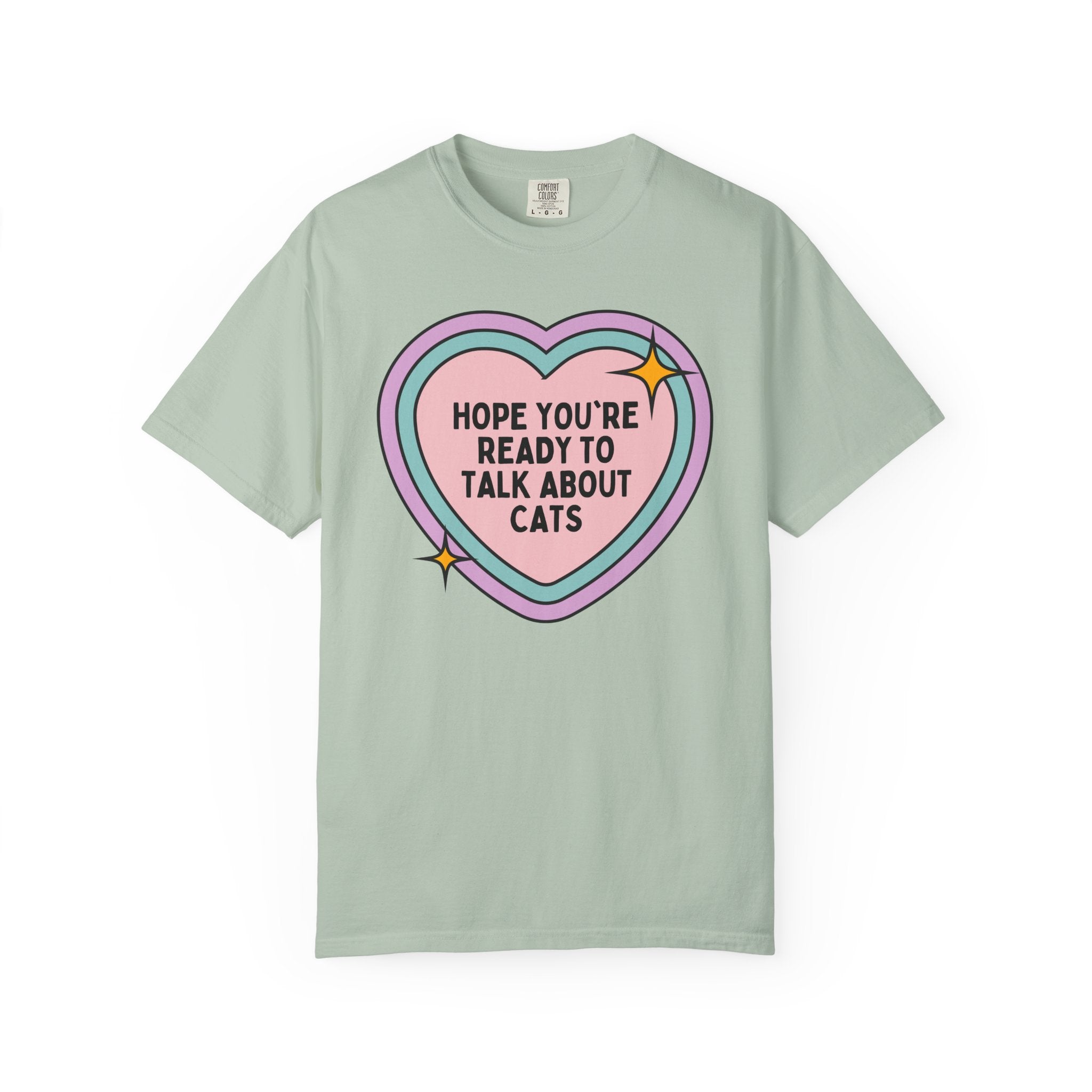 Cat Lover Tee Shirt with Funny Saying for Cat Mom or Cat Dad, Silly Animal Lover Present for Friend with Cat, Birthday Gift for Cat Owner - Opal and June
