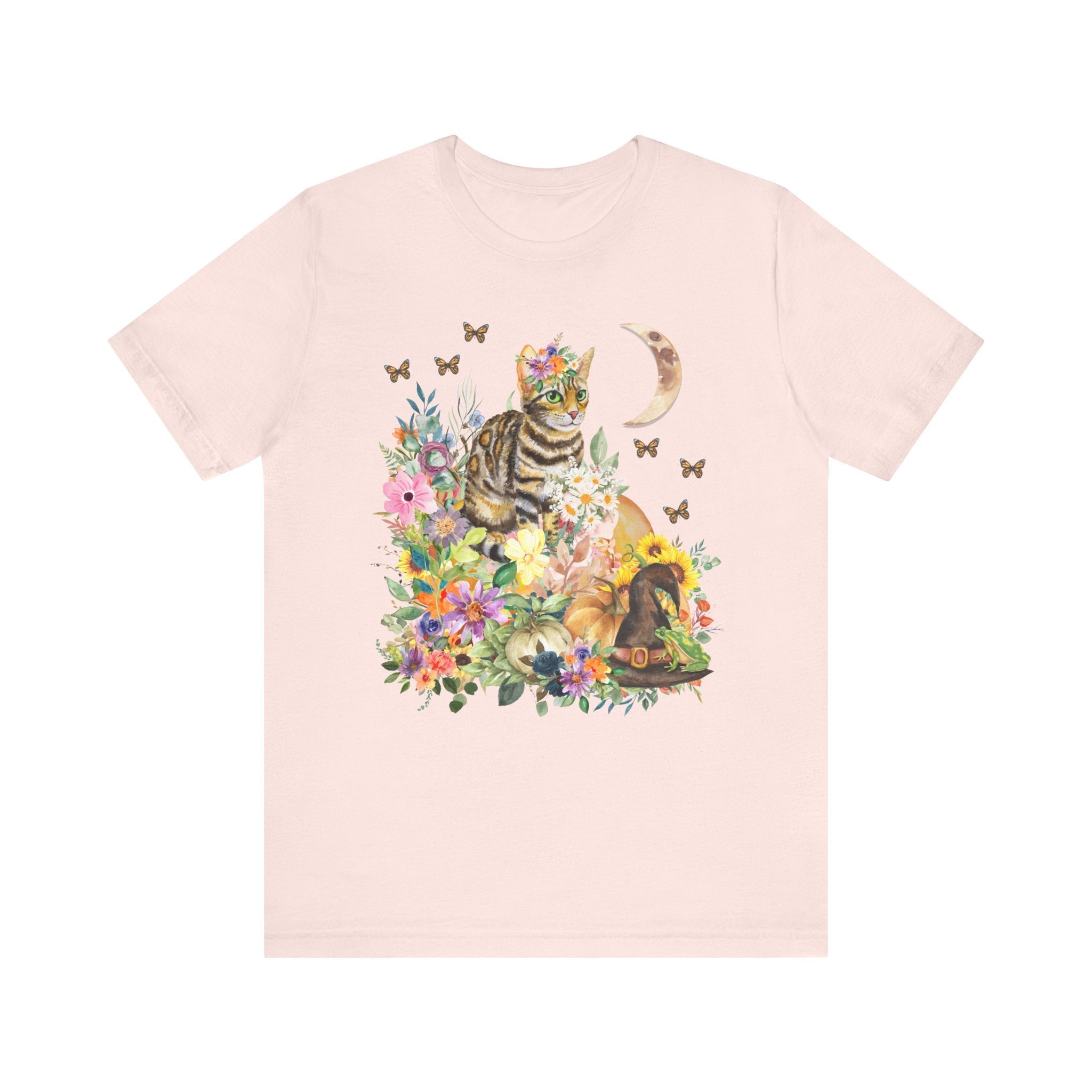 Cat T-Shirt for Fall: Cute Cottagecore Tee - Opal and June