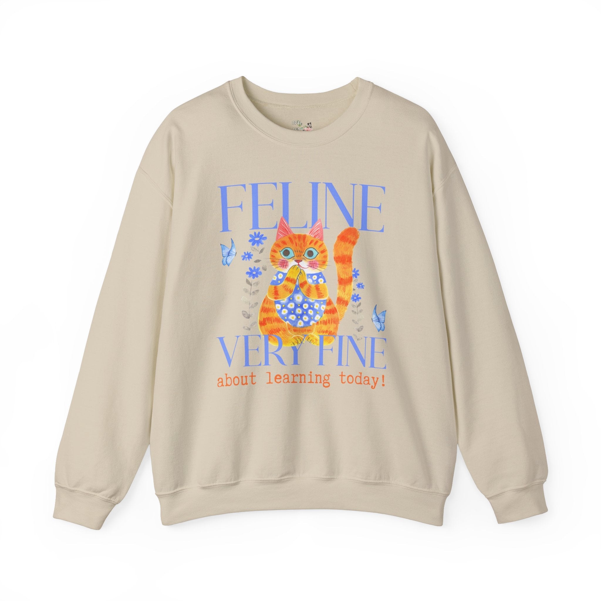Cat Teacher Sweatshirt - Opal and June
