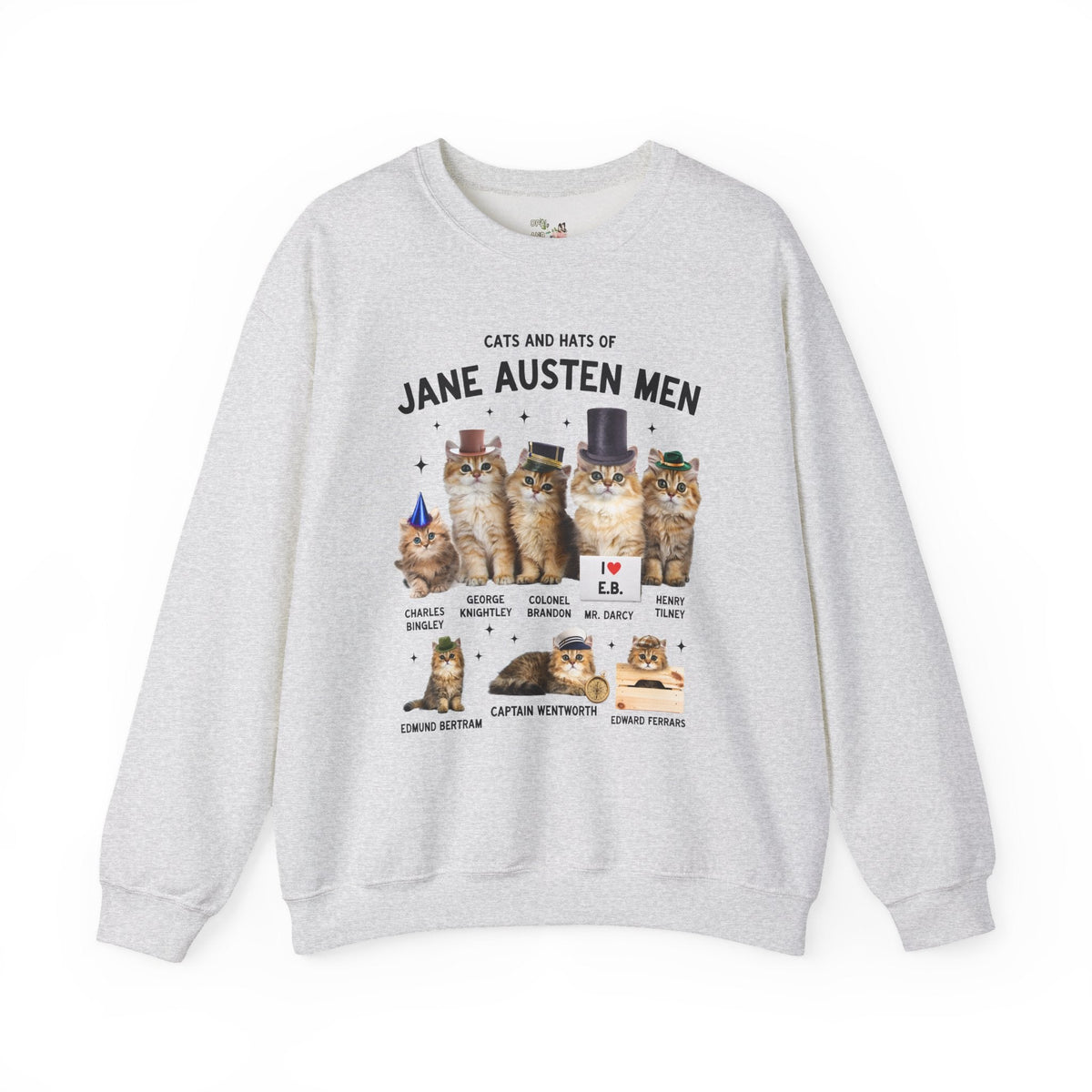 Cats and Hats of Jane Austen Men - Opal and June