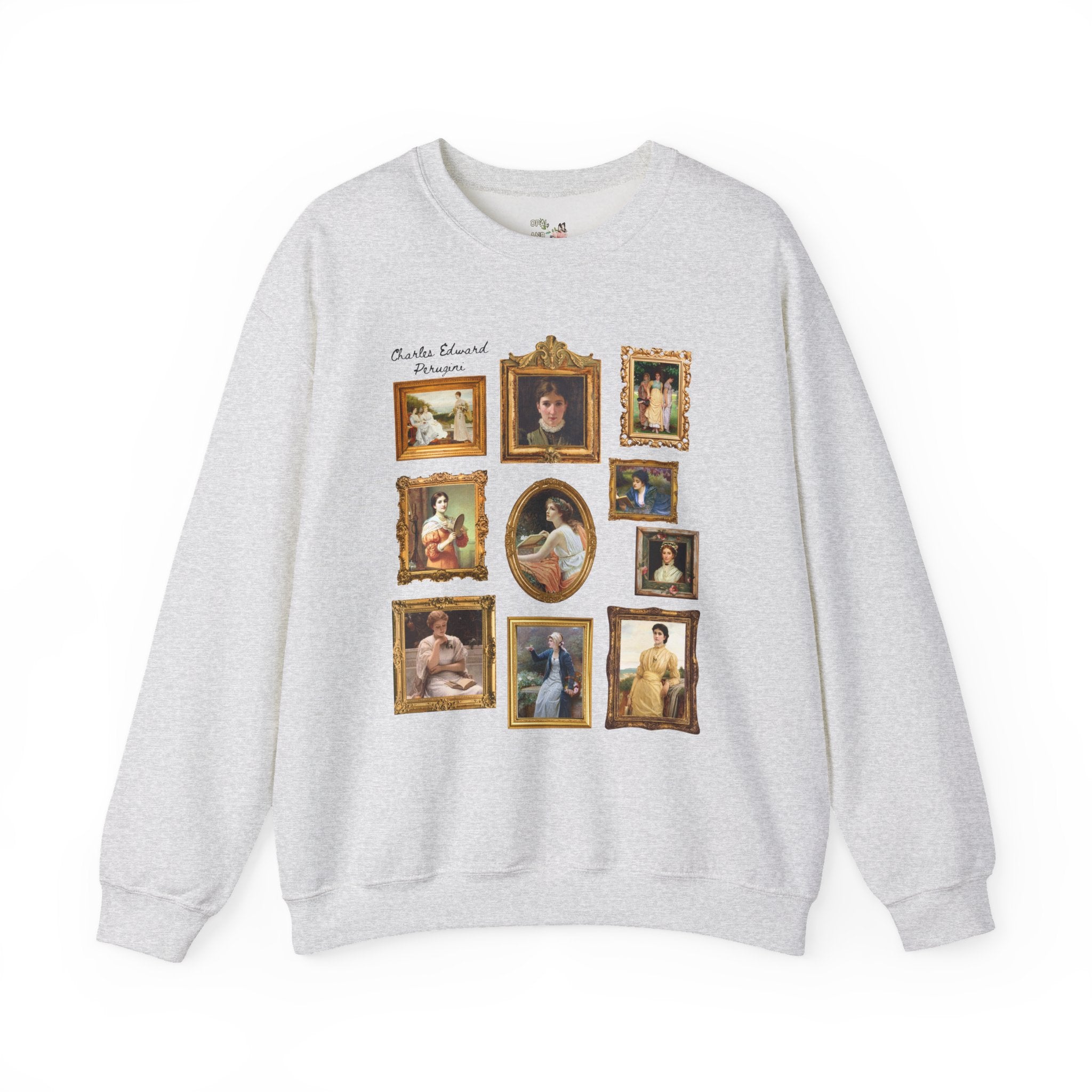 Charles Edward Perugini: Romantic and Victorian Art, Famous Paintings, Pre - Raphaelite European Art Movement, Humanites Major Sweatshirt - Opal and June