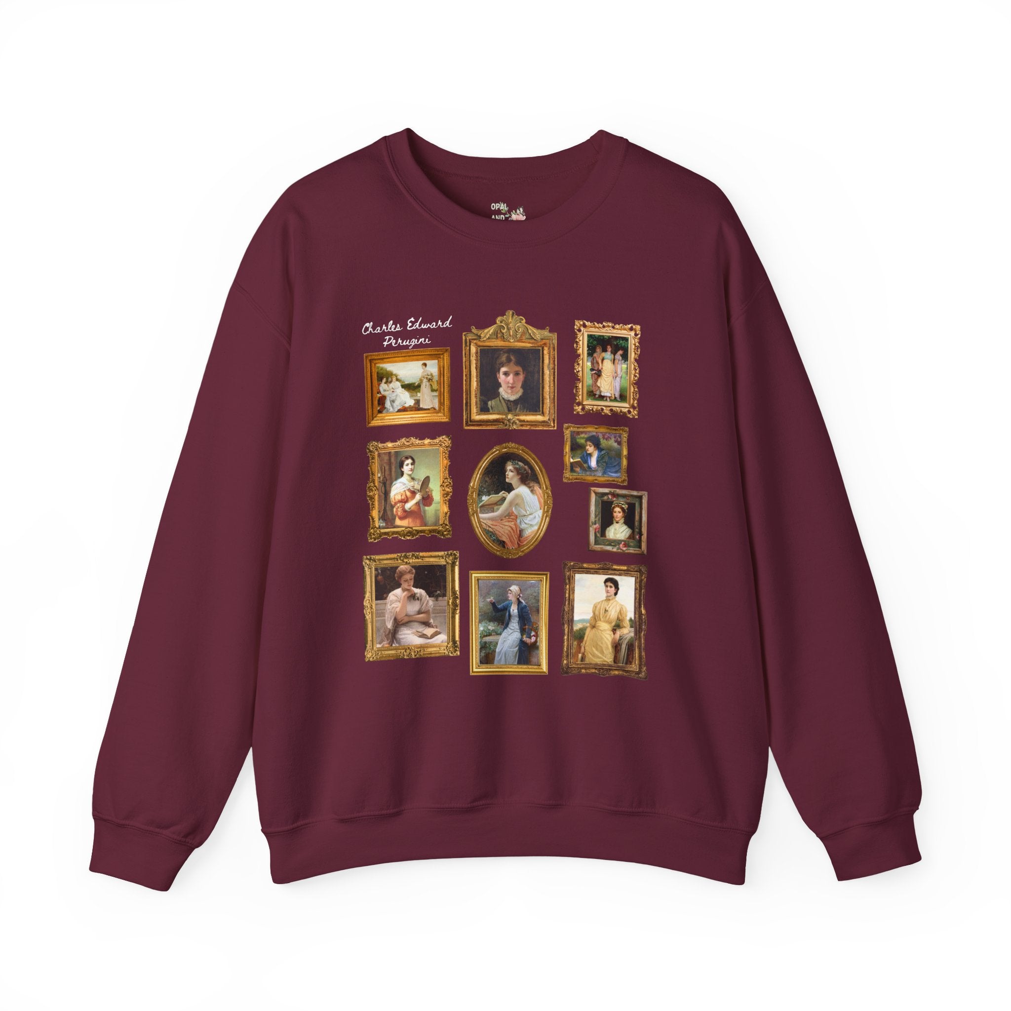 Charles Edward Perugini: Romantic and Victorian Art, Famous Paintings, Pre - Raphaelite European Art Movement, Humanites Major Sweatshirt - Opal and June