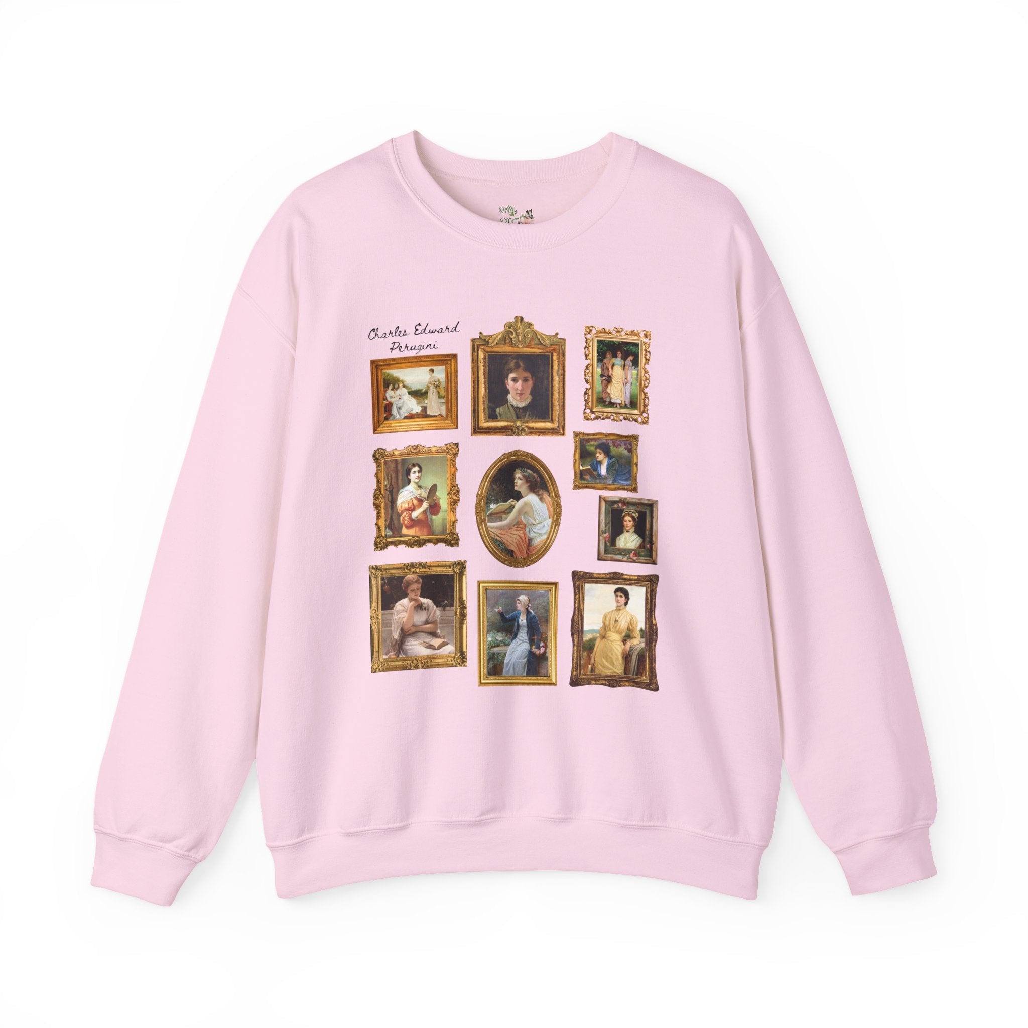 Charles Edward Perugini: Romantic and Victorian Art, Famous Paintings, Pre - Raphaelite European Art Movement, Humanites Major Sweatshirt - Opal and June