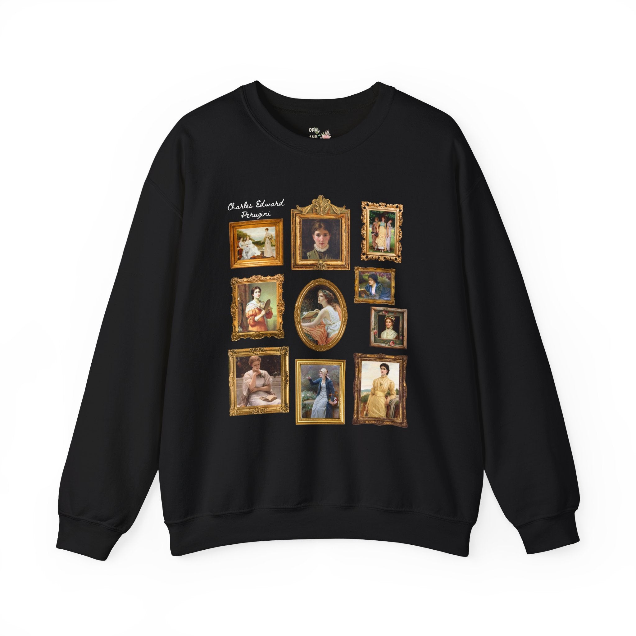 Charles Edward Perugini: Romantic and Victorian Art, Famous Paintings, Pre - Raphaelite European Art Movement, Humanites Major Sweatshirt - Opal and June