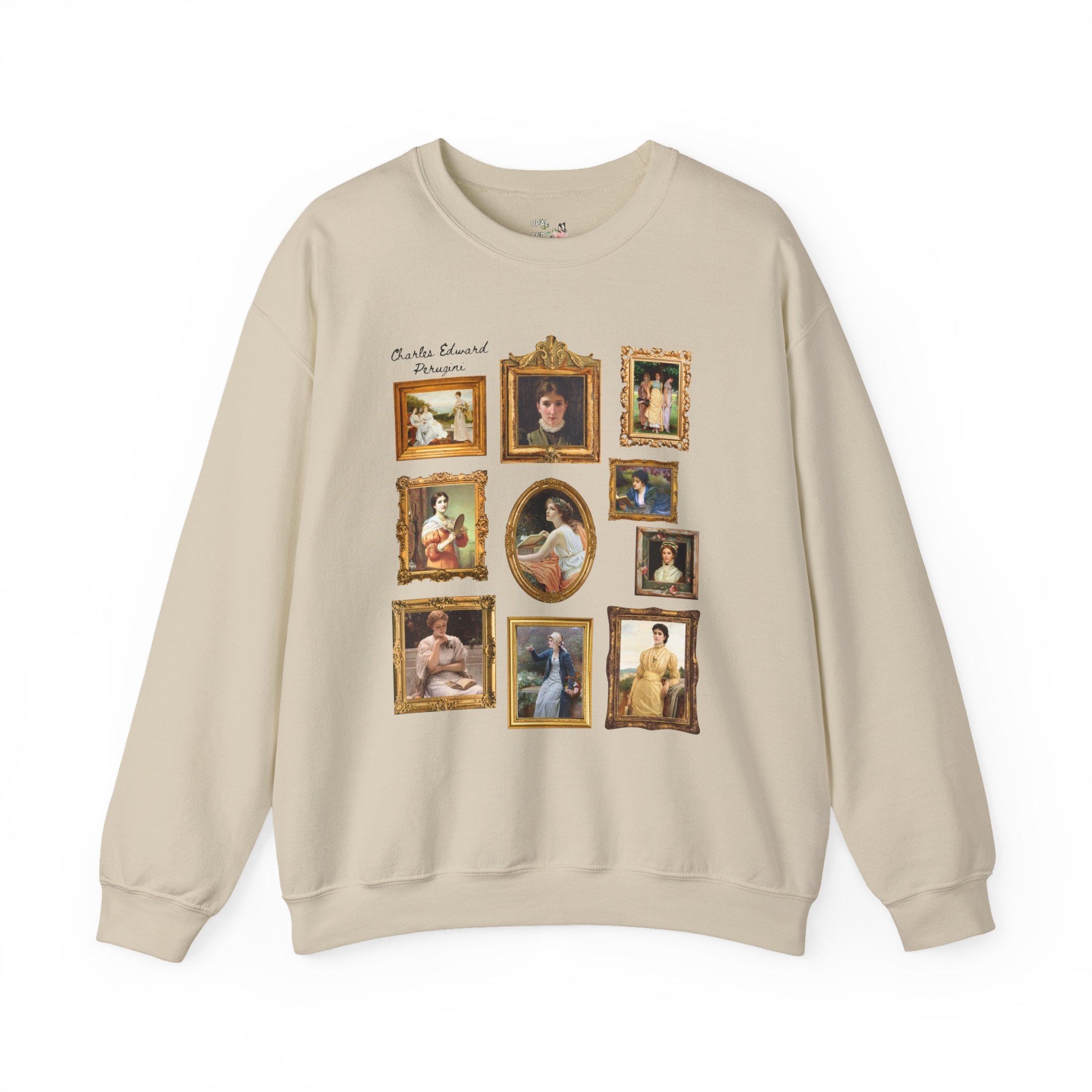 Charles Edward Perugini: Romantic and Victorian Art, Famous Paintings, Pre - Raphaelite European Art Movement, Humanites Major Sweatshirt - Opal and June