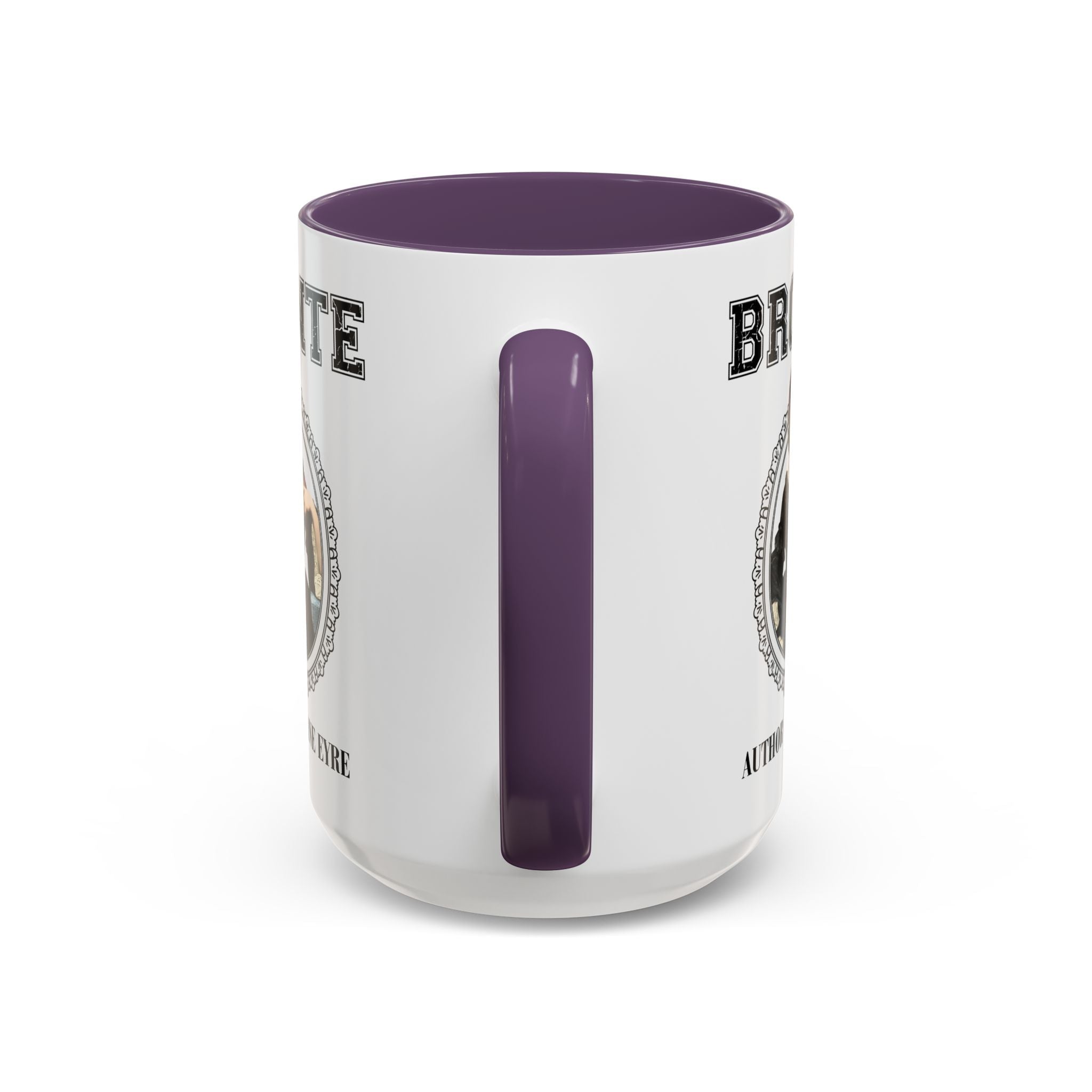Charlotte Bronte: Author of Jane Eyre Coffee Mug, Cute Art History Classic Literature Mug, 19th Century Gothic Romance Novel, English Major Gift - Opal and June