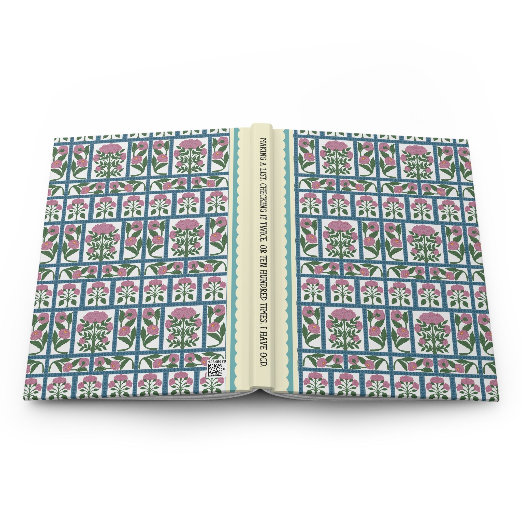 Checking My Lists: I Have OCD Notebook for Friend or Sister with Obsessive Compulsive Disorder, Silly Mental Health Gift - Opal and June