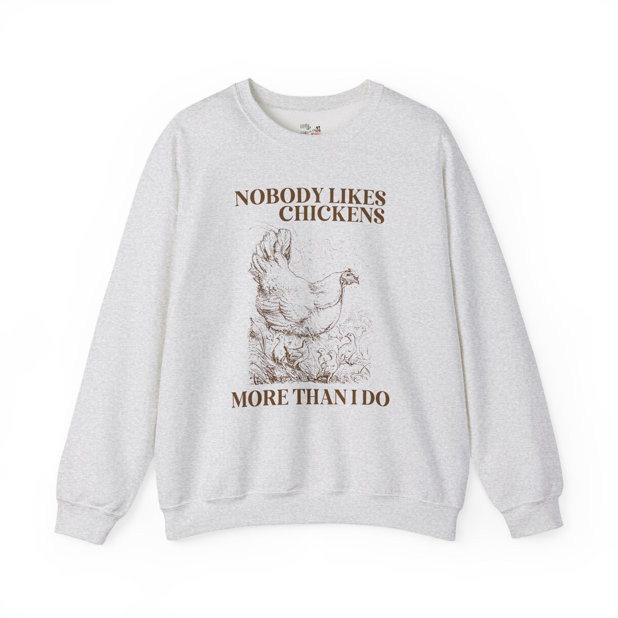 Chicken Lady Funny Saying Sweatshirt, Funny and Cute Chicken Lover Mothers Day Gift, 90s Throwback, Retro Grunge Aesthetic Shirt for Farmer - Opal and June