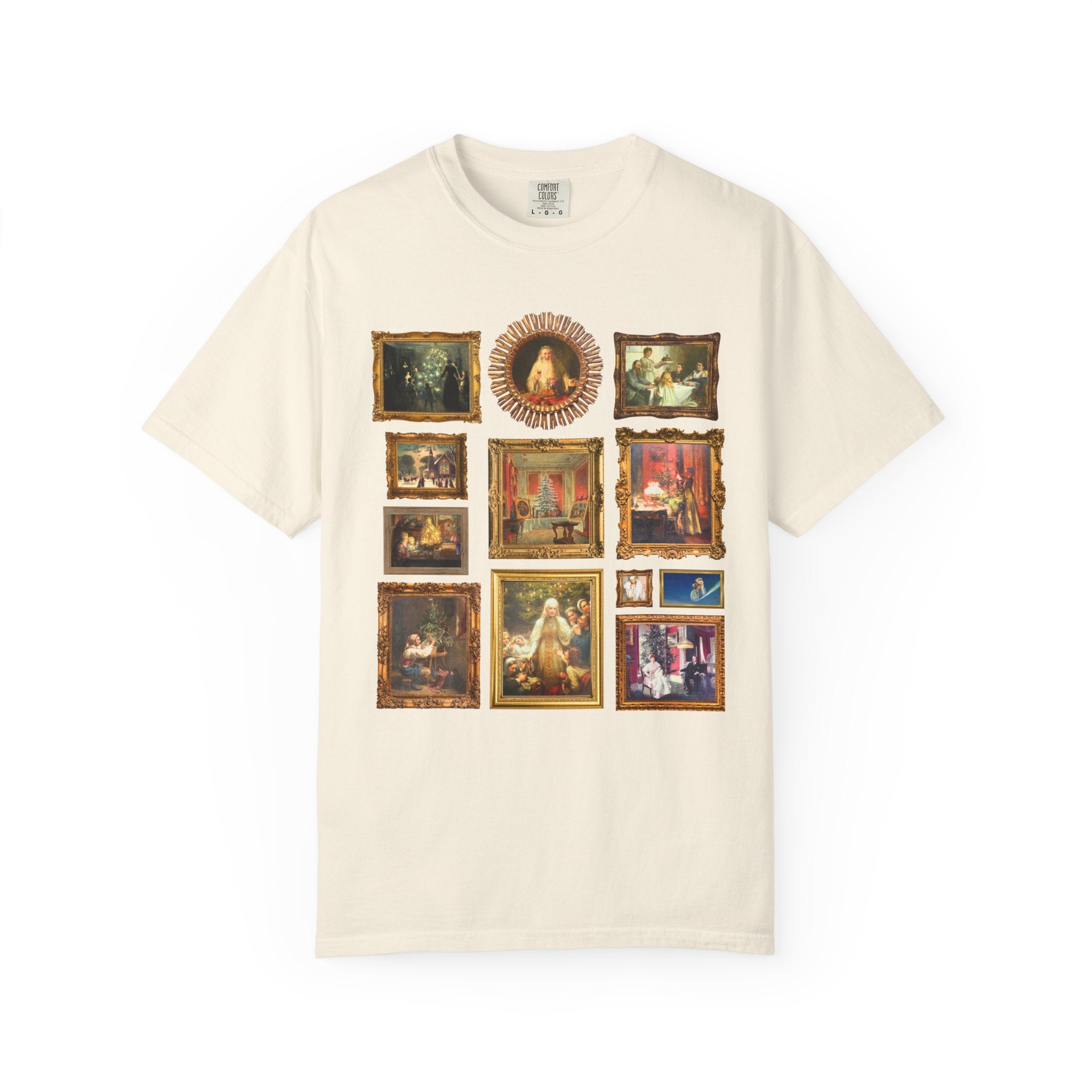 Christmas Art History Tee Shirt - Opal and June