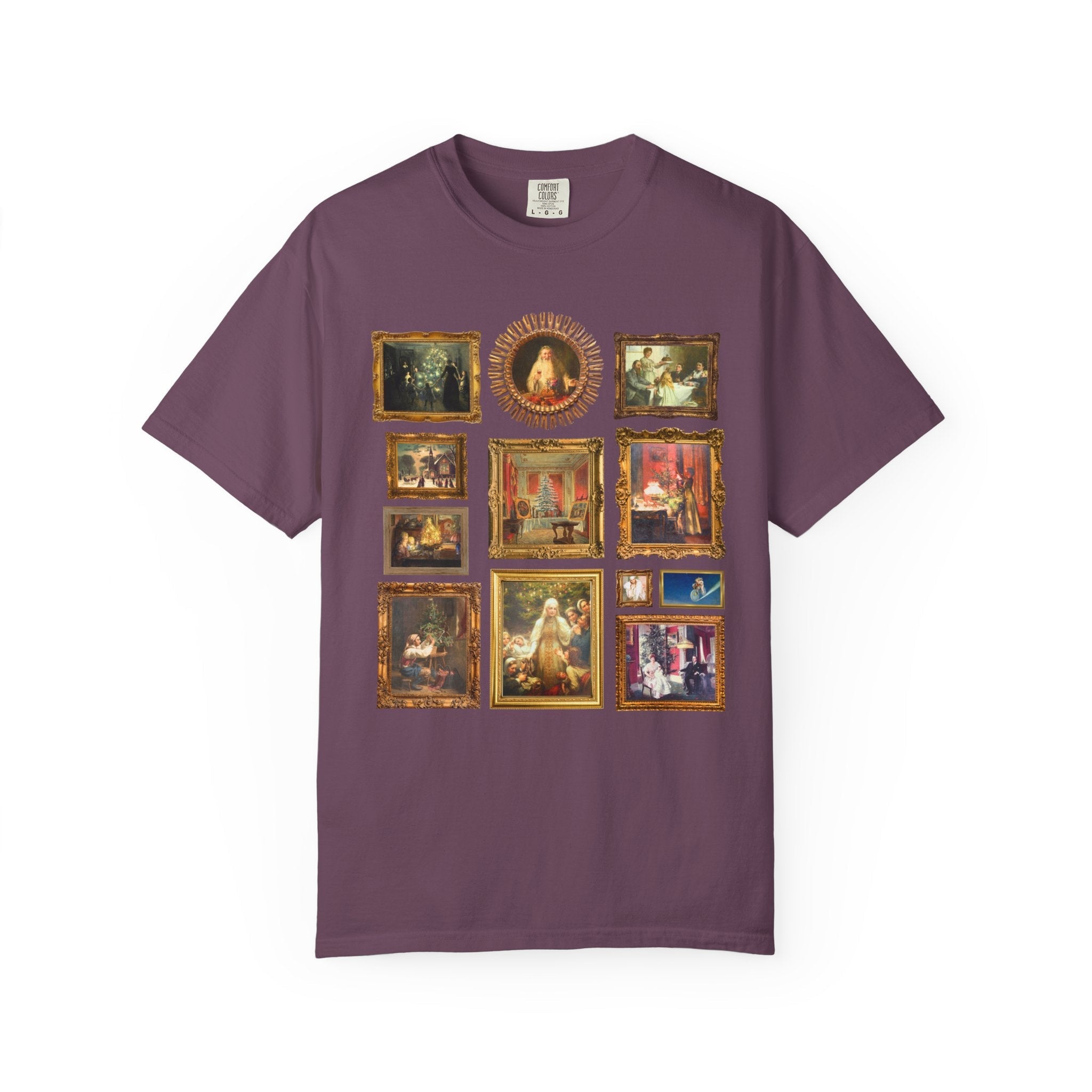 Christmas Art History Tee Shirt - Opal and June
