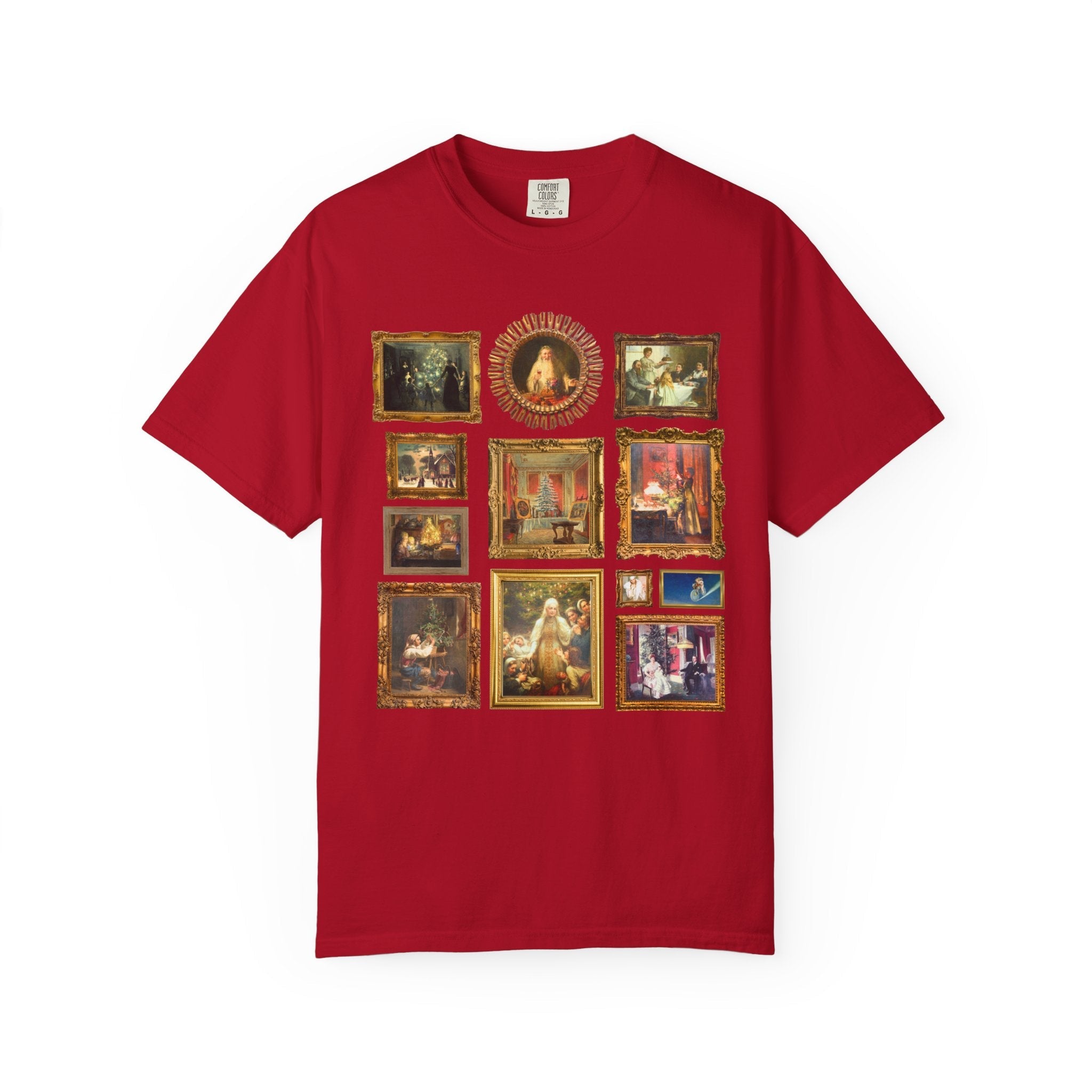 Christmas Art History Tee Shirt - Opal and June