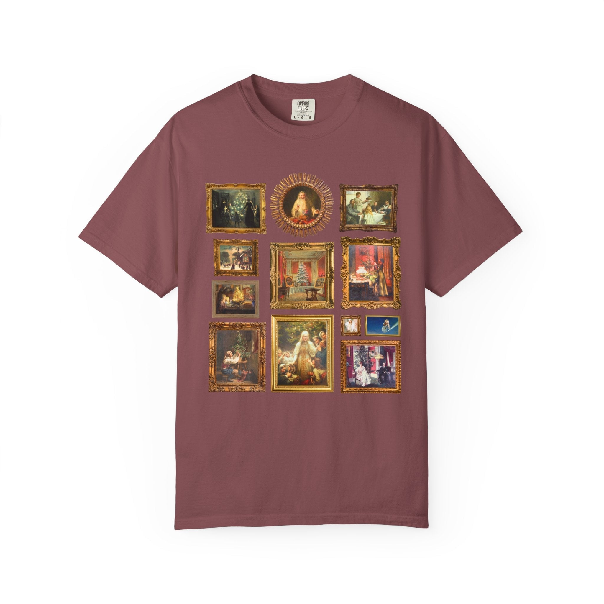 Christmas Art History Tee Shirt - Opal and June