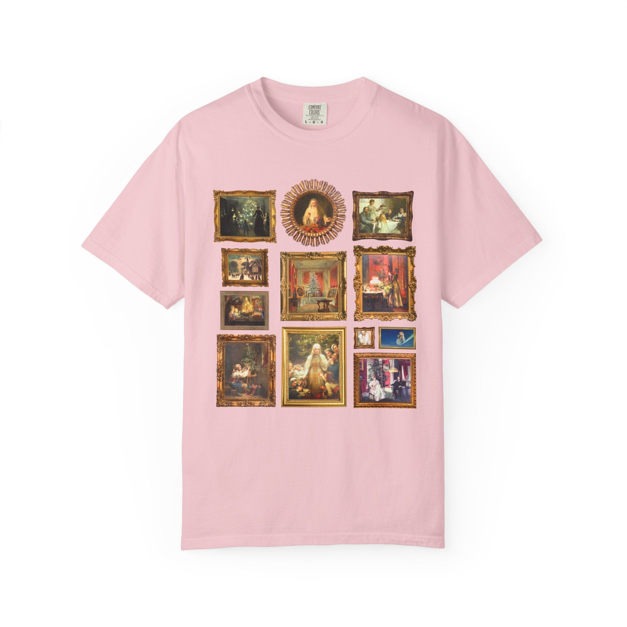 Christmas Art History Tee Shirt - Opal and June