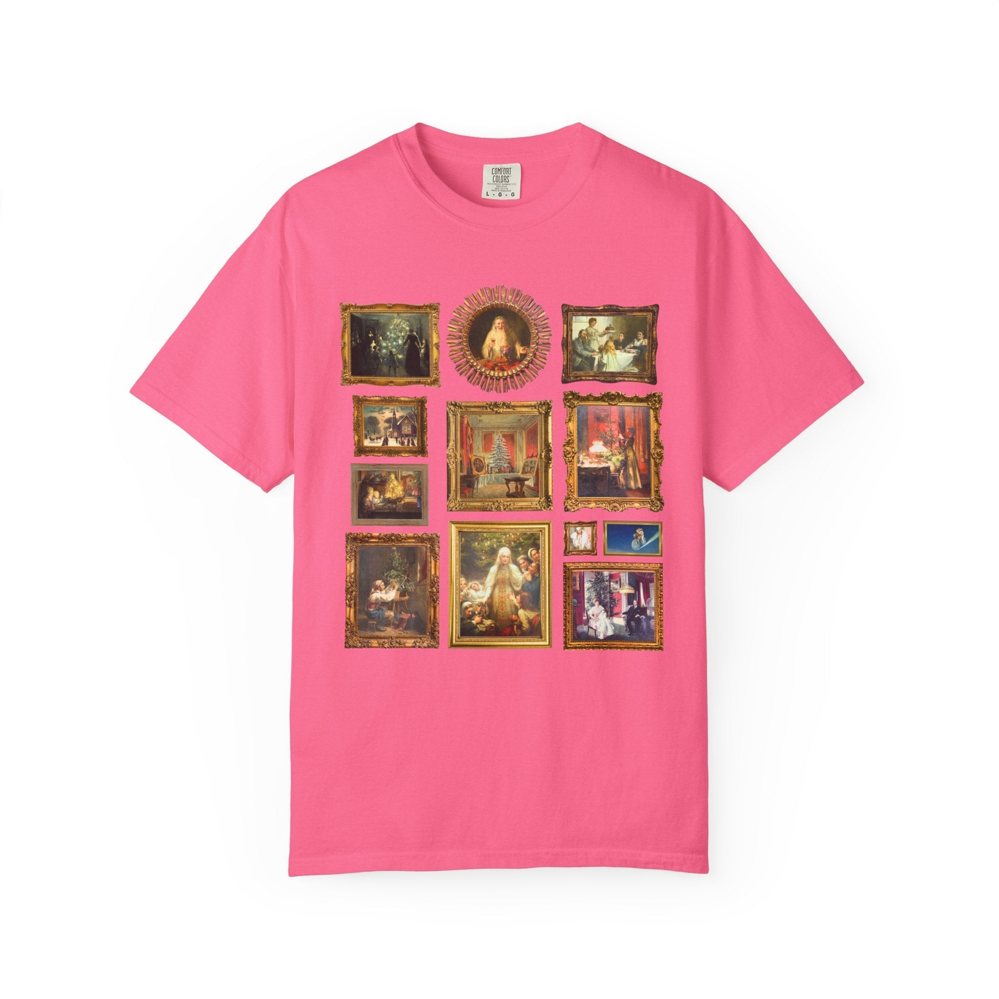 Christmas Art History Tee Shirt - Opal and June