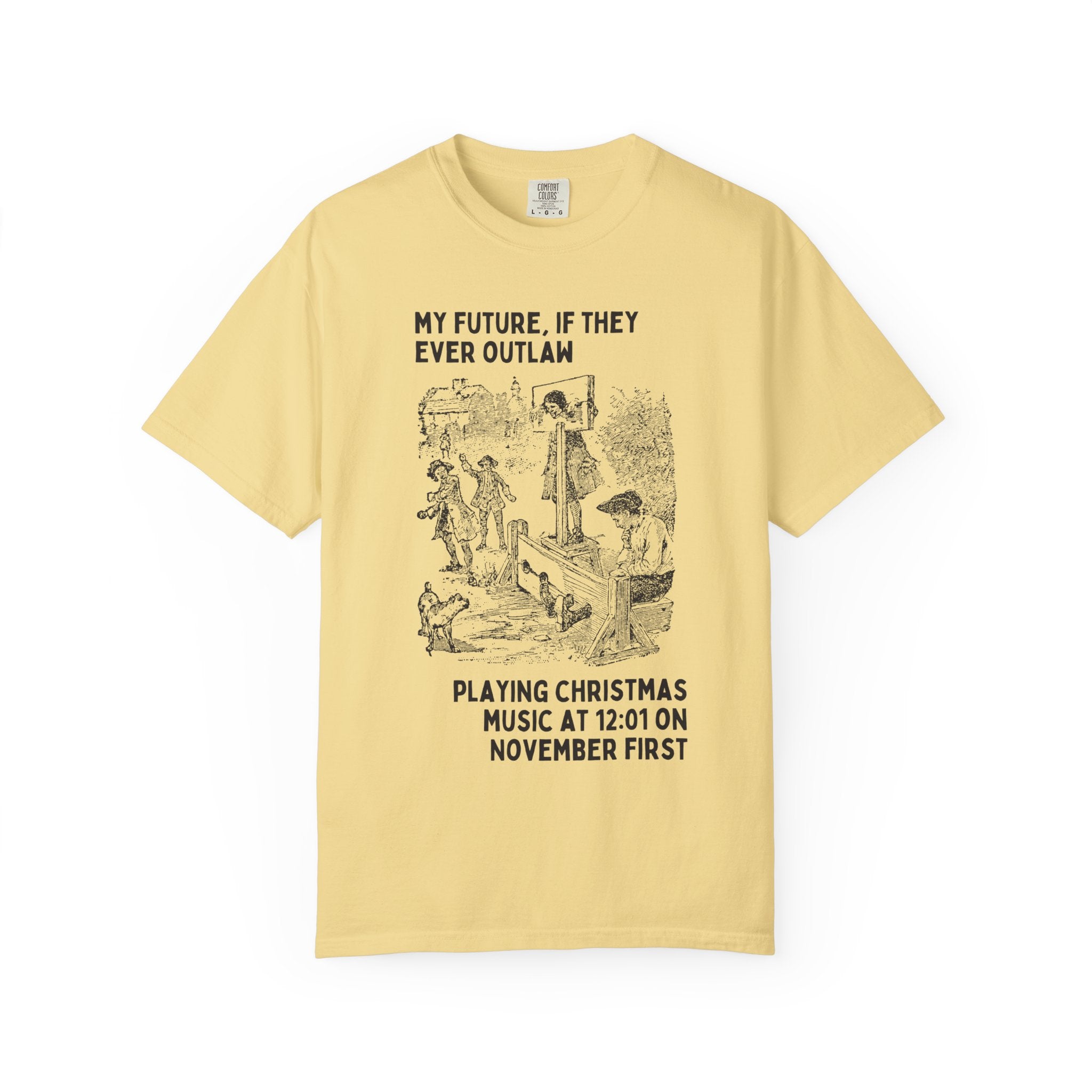 Christmas Lover Halloween Tee Shirt for Friend Obsessed with Christmas Music, Funny Saying Christmas T-Shirt for November, Vintage Aesthetic - Opal and June