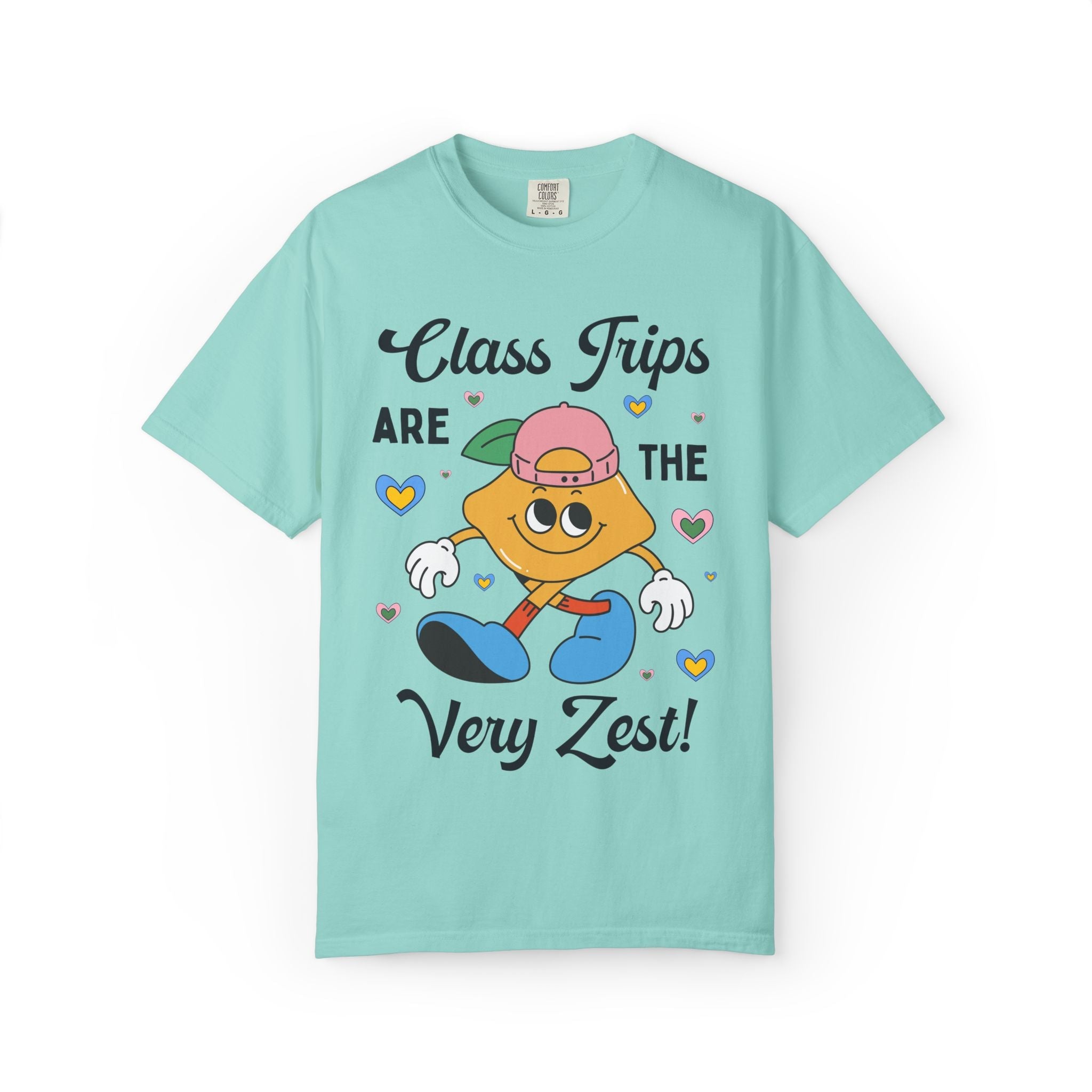 Class Trips are The Very Zest: Matching Teacher T-Shirt for Meet the Teacher Night or Back to School - Opal and June