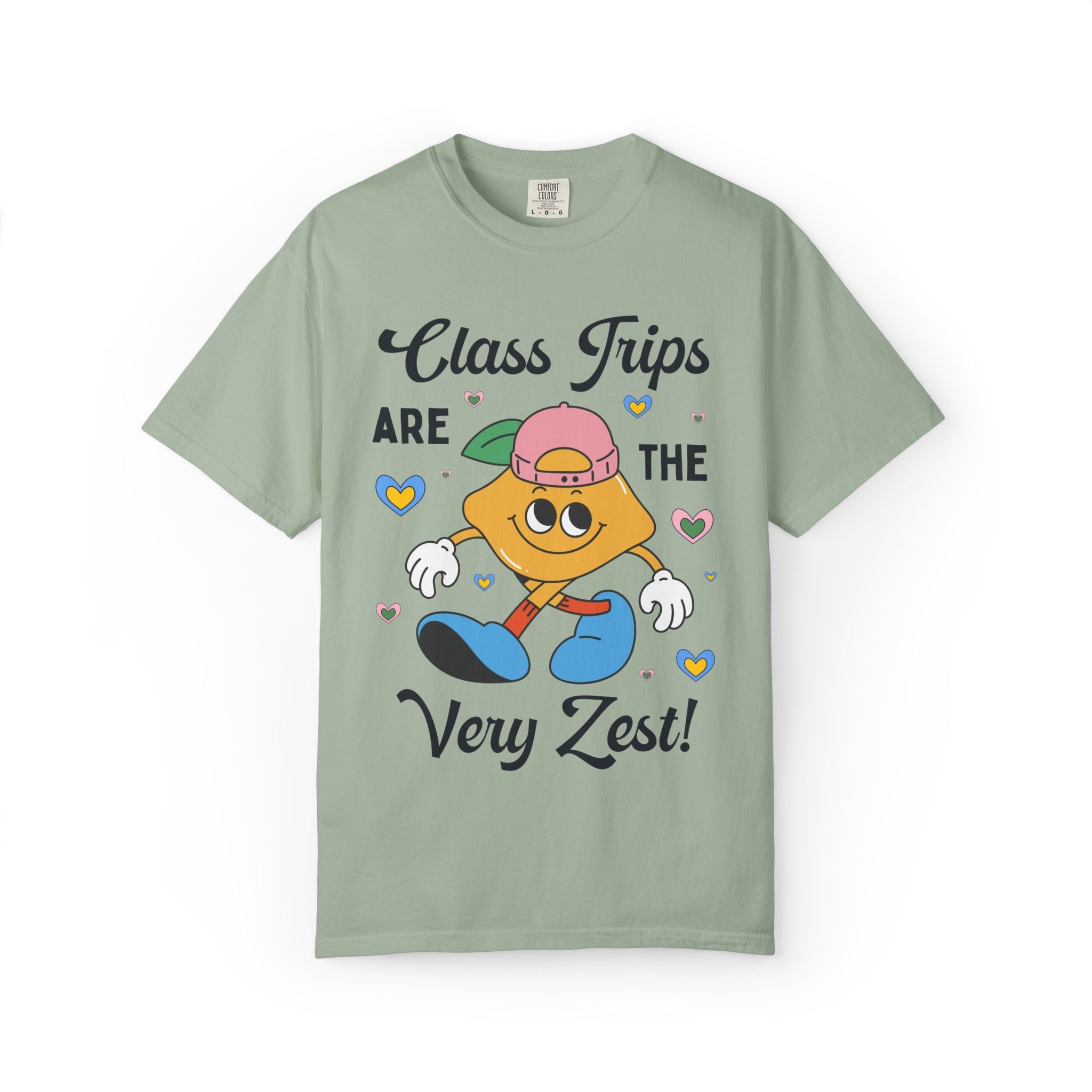 Class Trips are The Very Zest: Matching Teacher T-Shirt for Meet the Teacher Night or Back to School - Opal and June