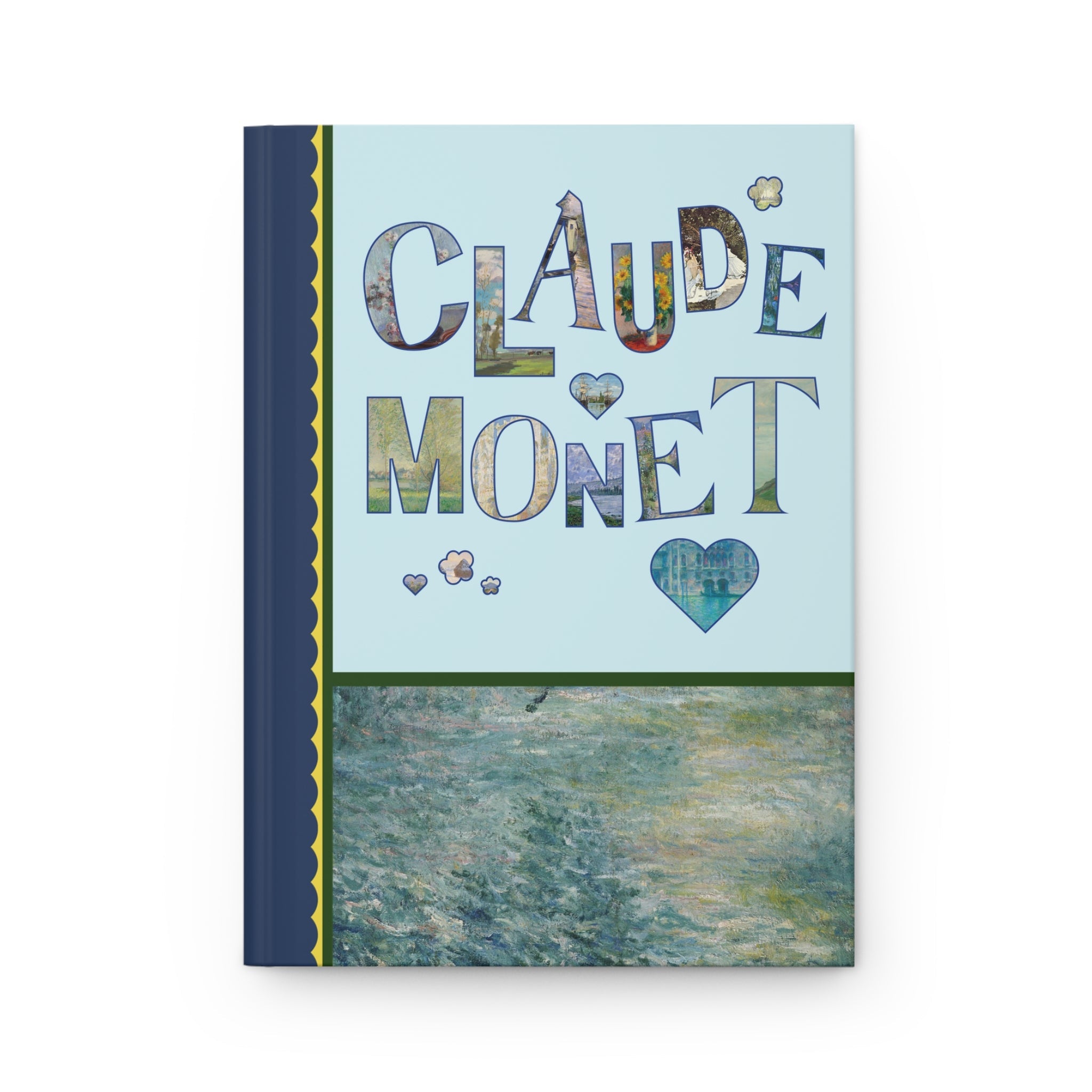 Claude Monet Notebook - Opal and June