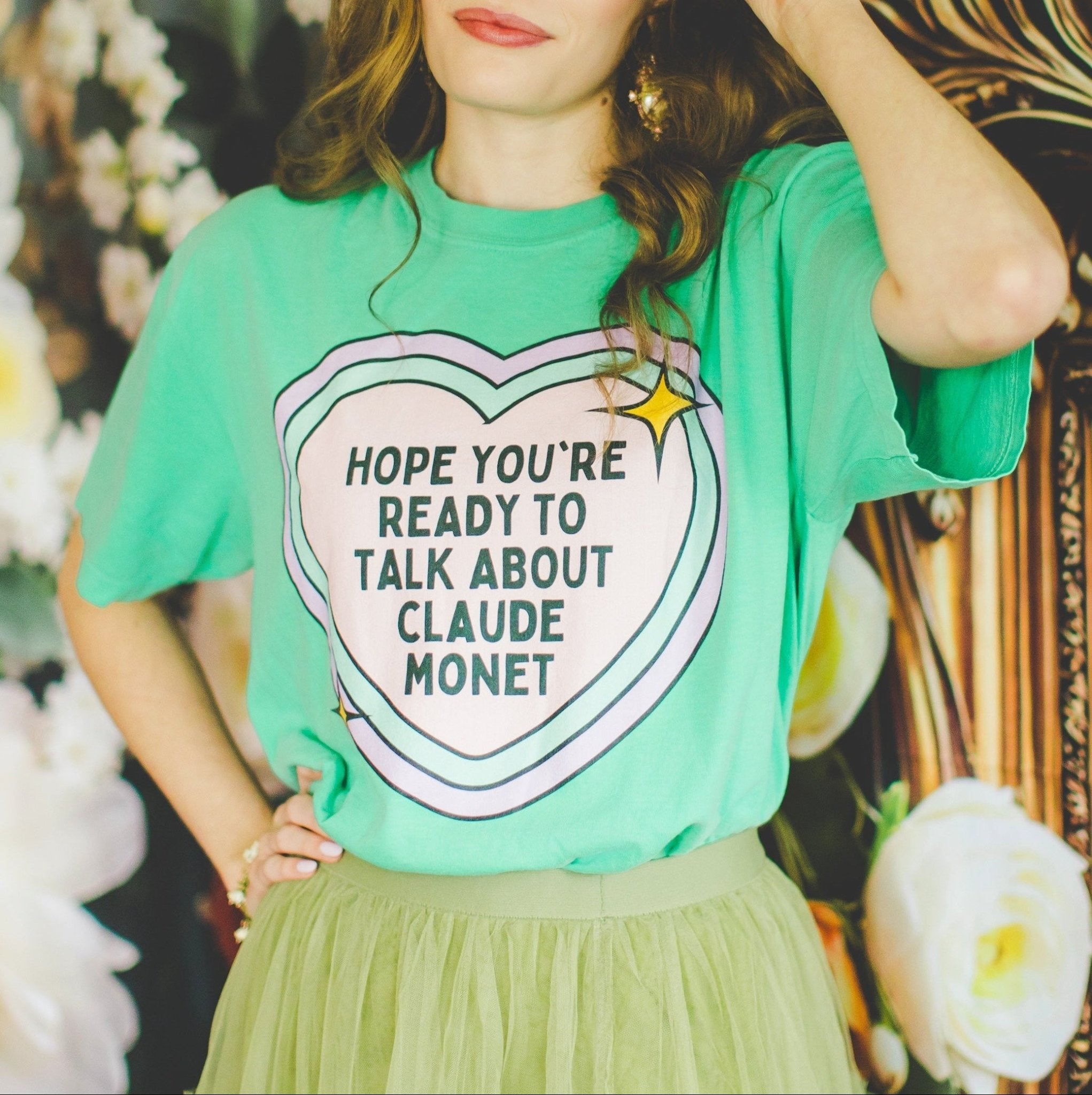 Claude Monet Tee - Opal and June