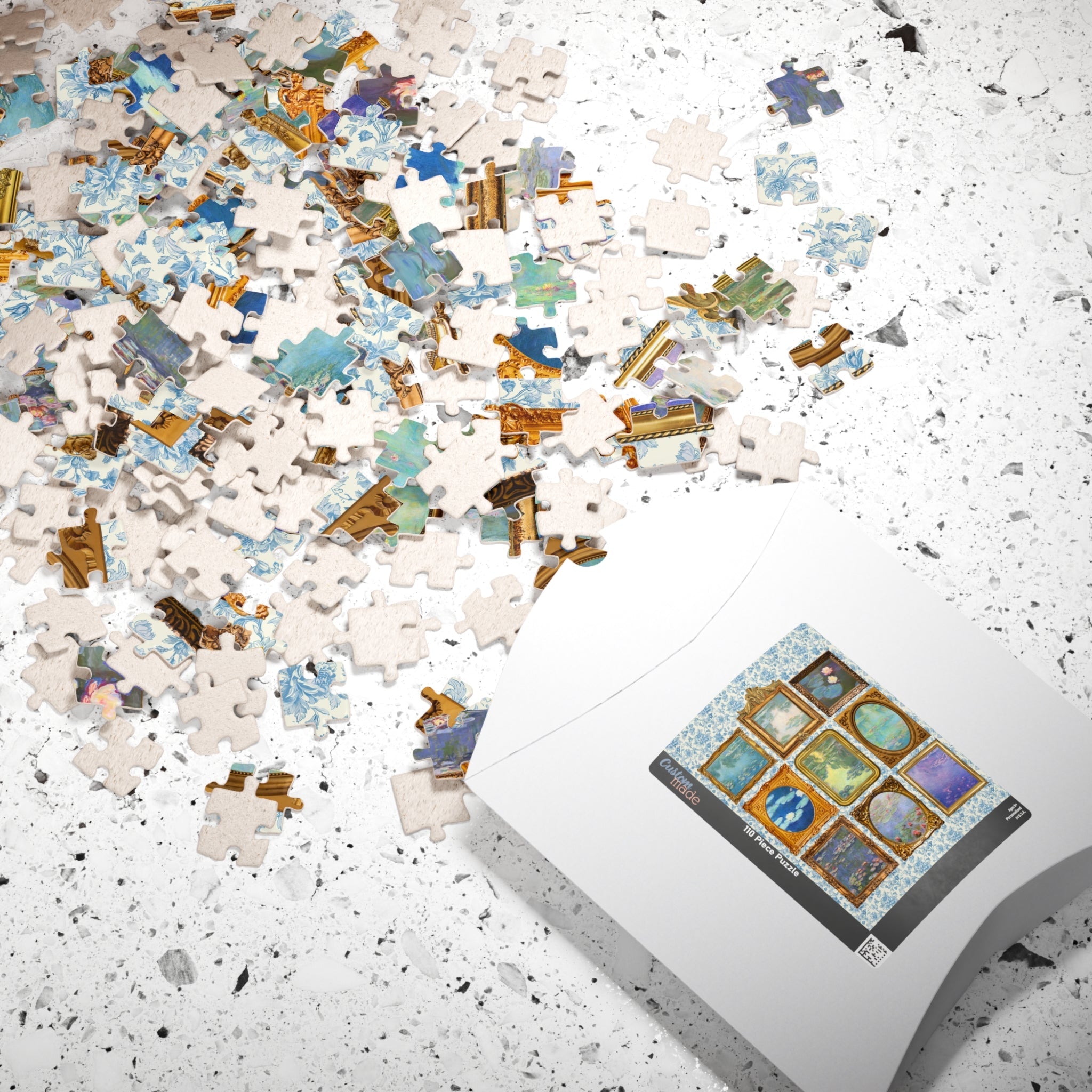 Claude Monet Water Lilies Art History Puzzle - Opal and June