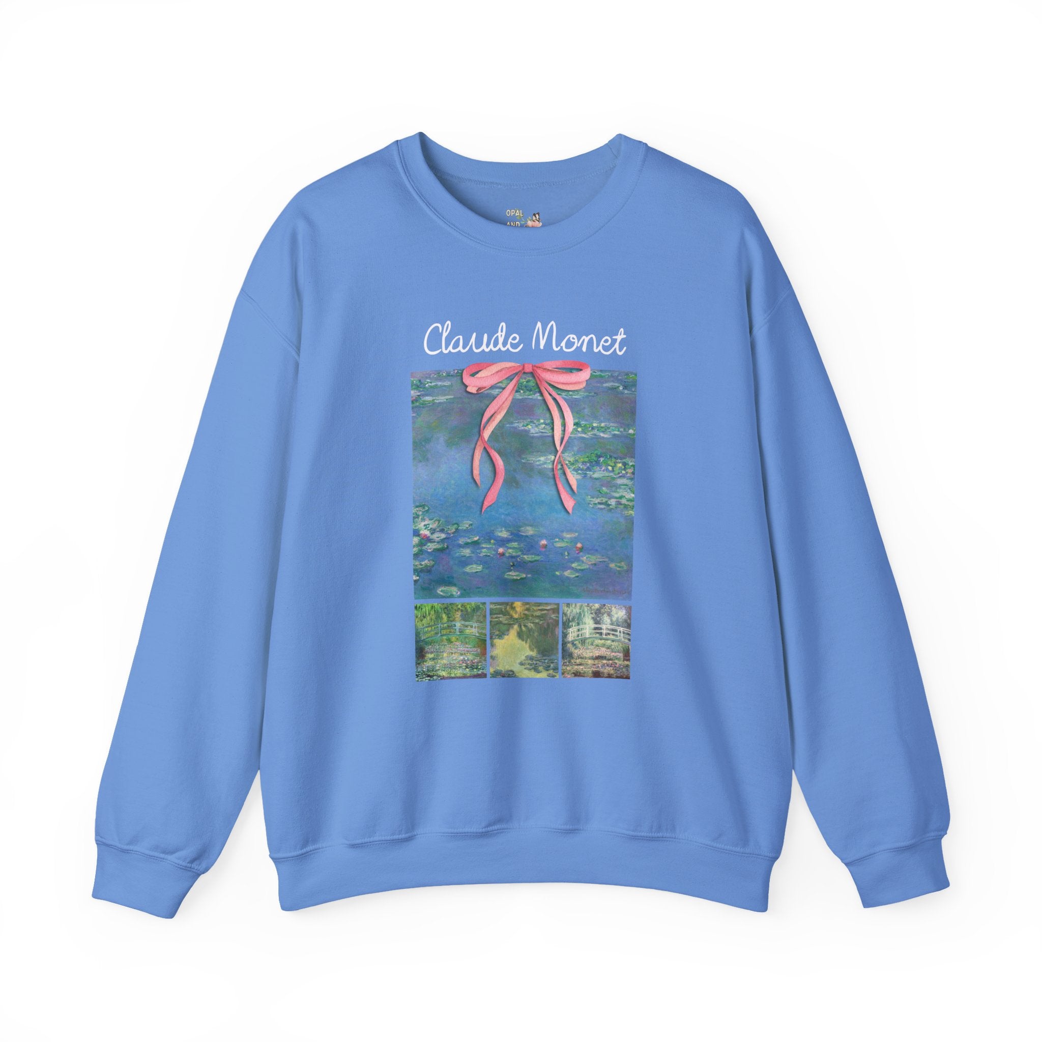 Claude Monet Water Lillies Sweatshirt - Opal and June