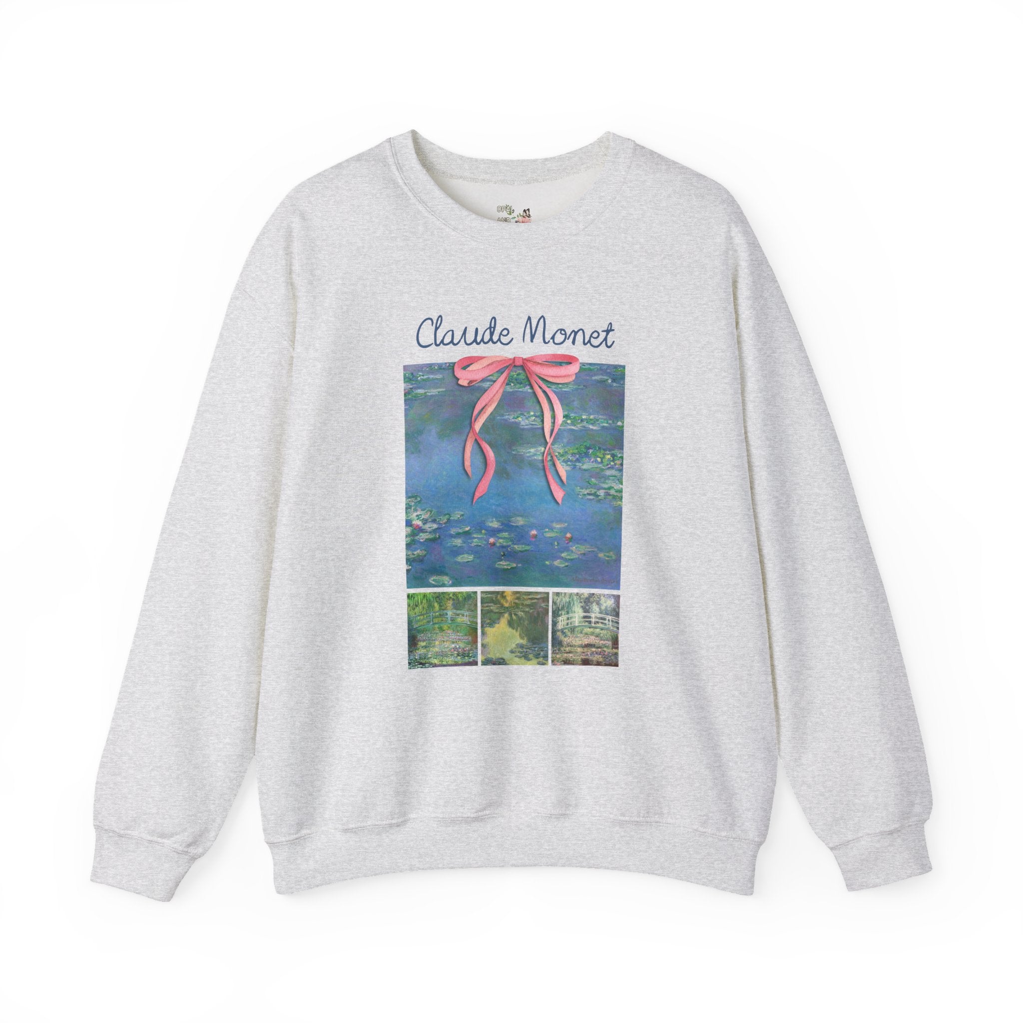 Claude Monet Water Lillies Sweatshirt - Opal and June