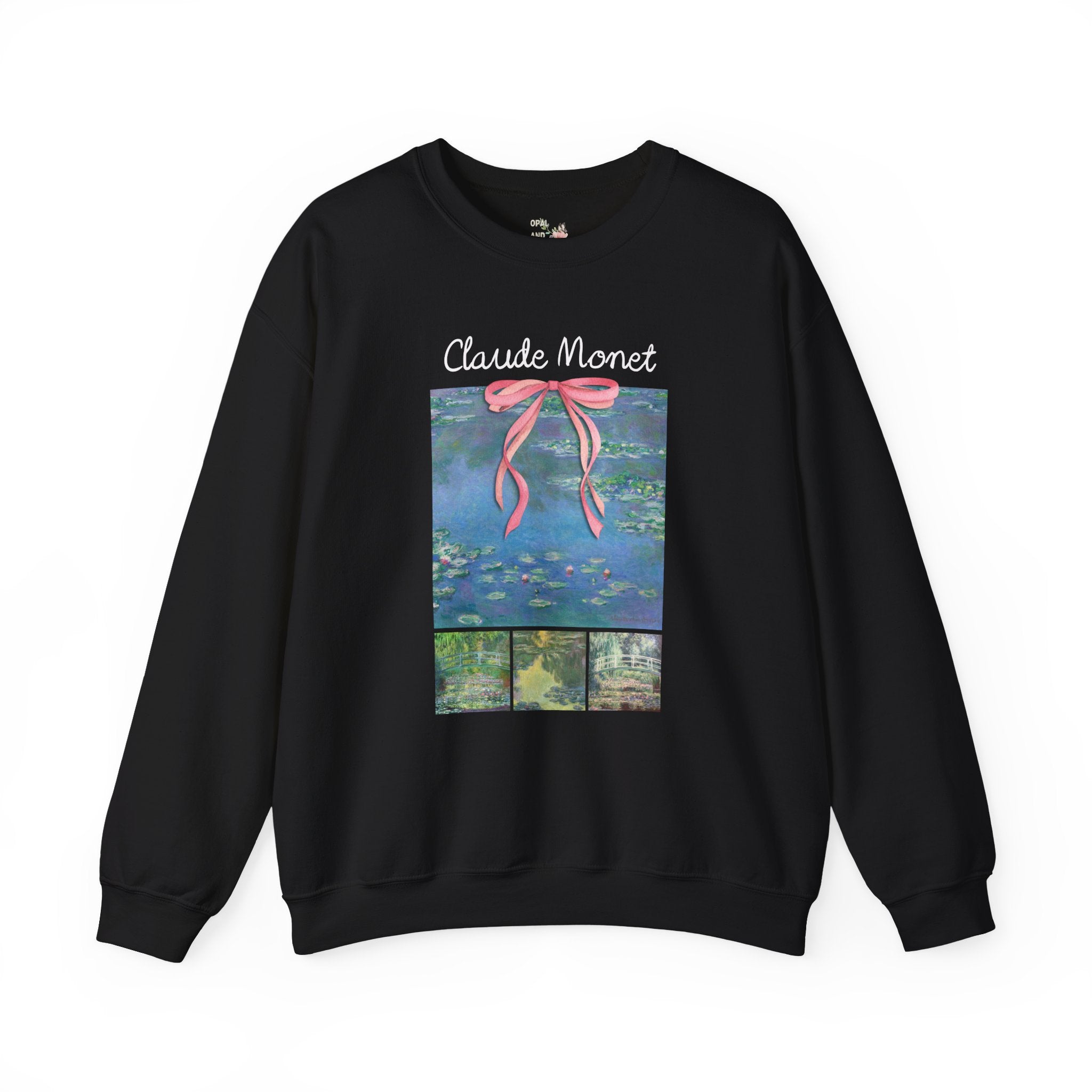 Claude Monet Water Lillies Sweatshirt - Opal and June