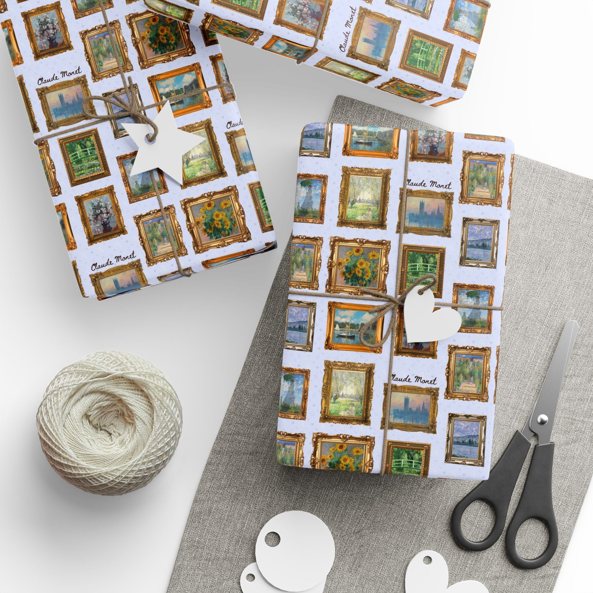 Claude Monet Wrapping Paper - Opal and June