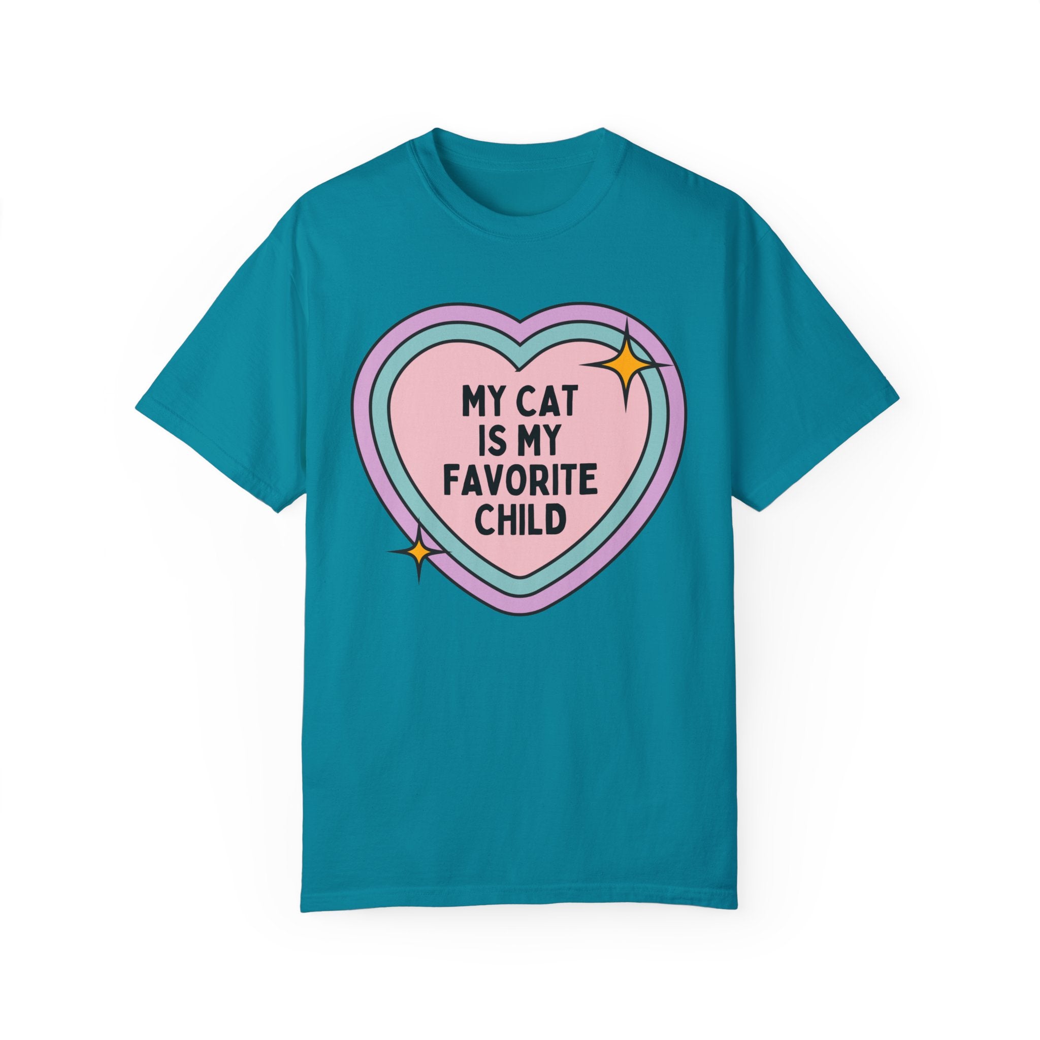 Colorful Cat Mom Tee Shirt - Opal and June