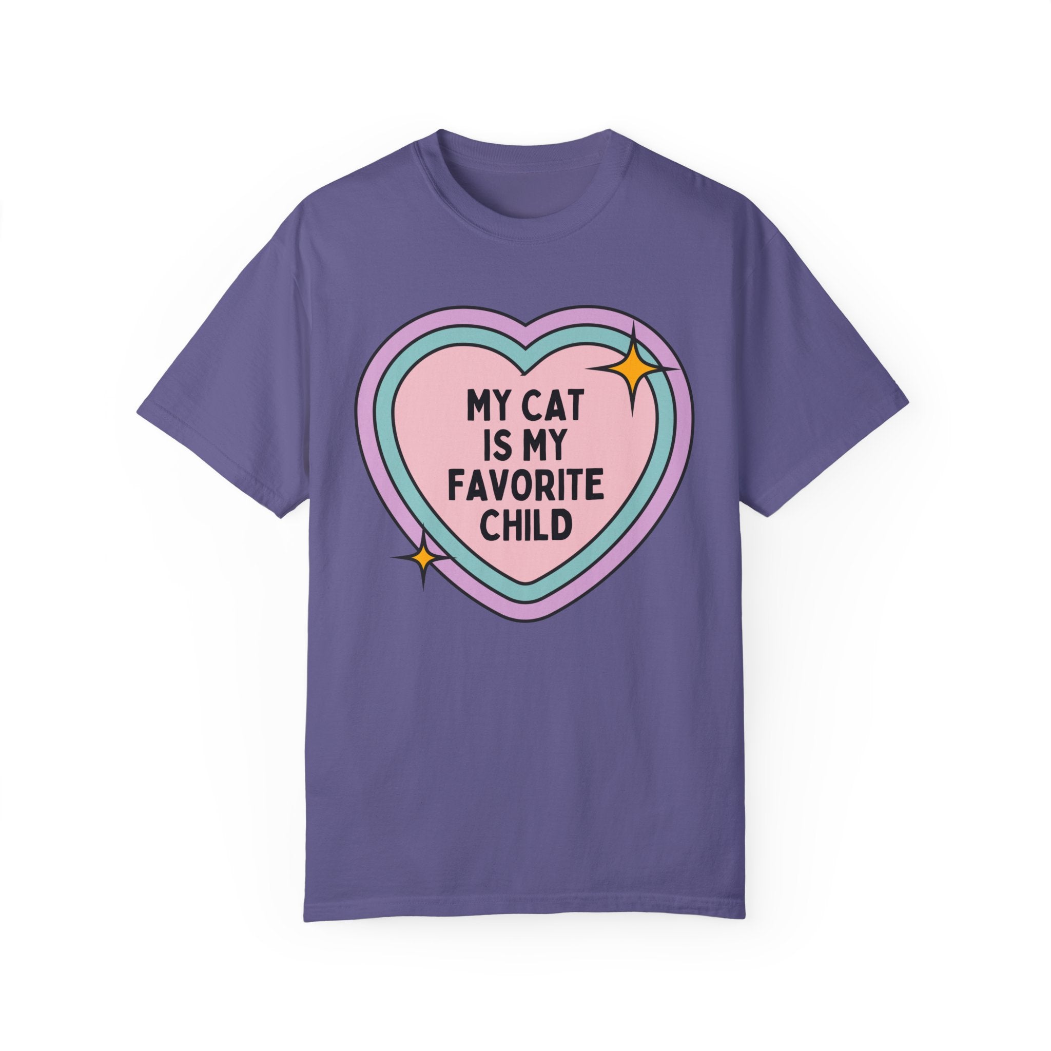 Colorful Cat Mom Tee Shirt - Opal and June