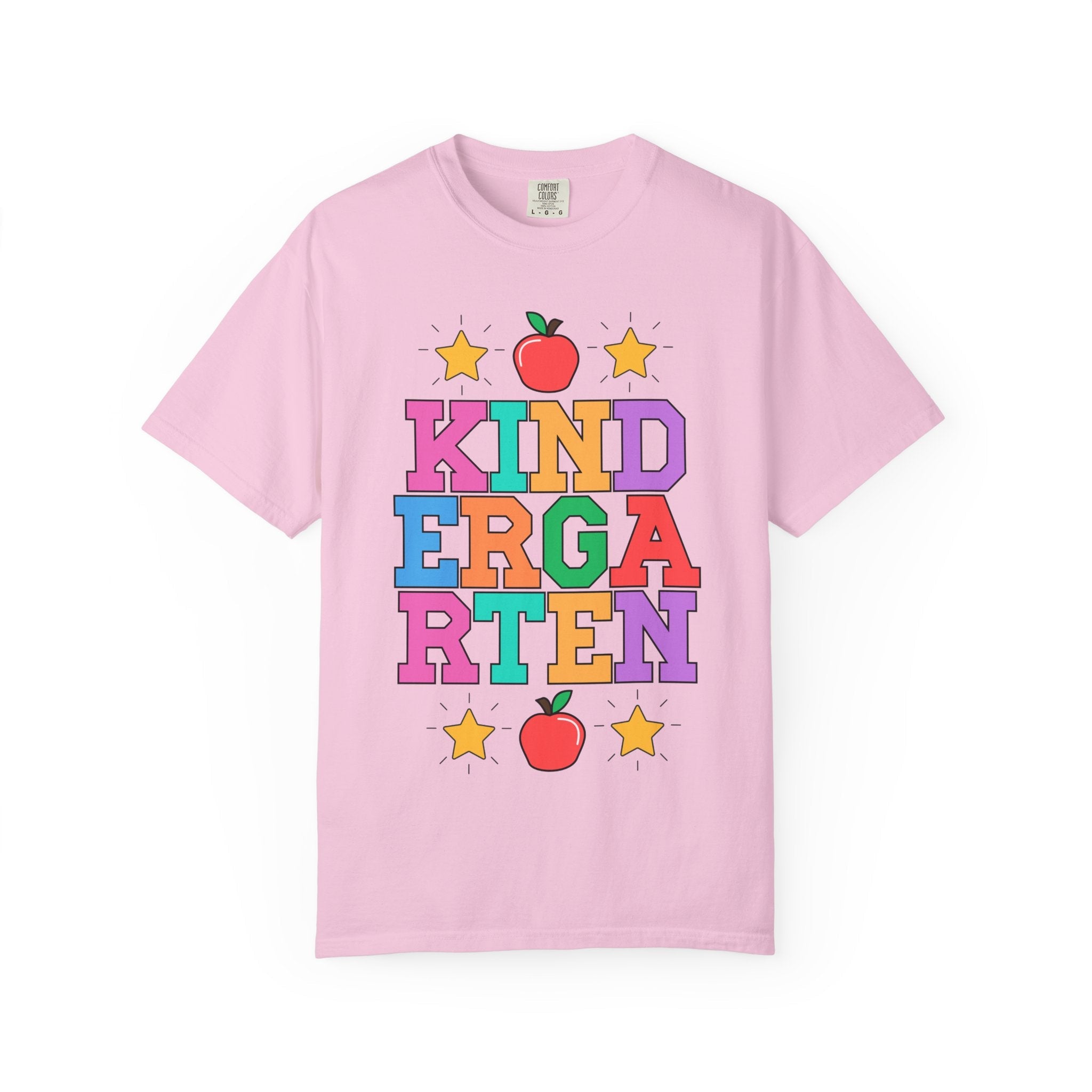 Colorful Kindergarten Teacher Tee - Opal and June