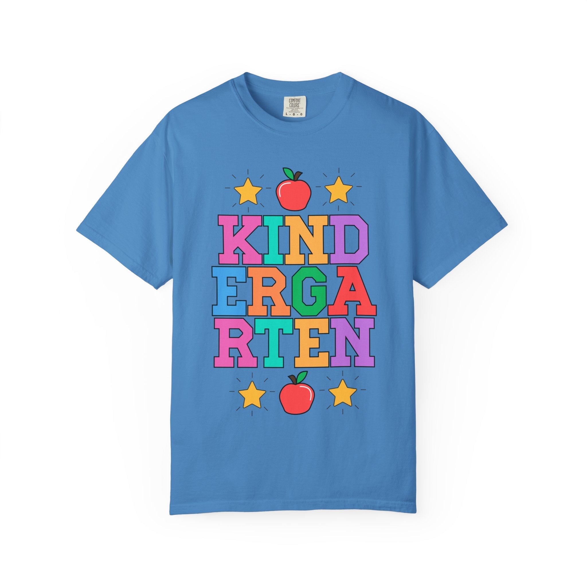 Colorful Kindergarten Teacher Tee - Opal and June