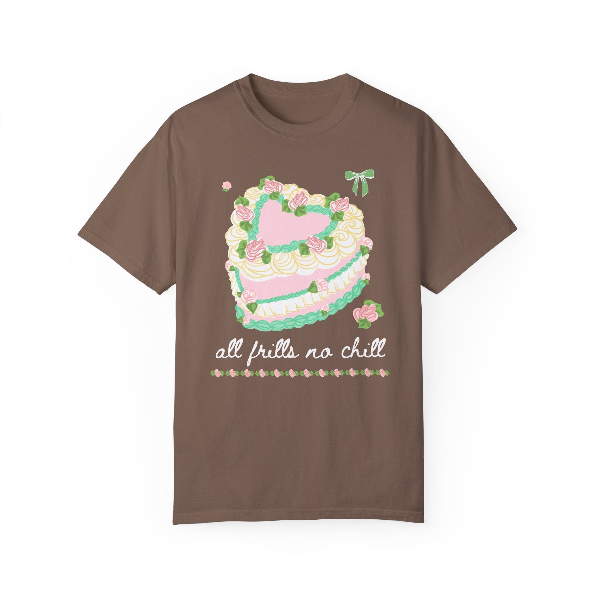 Colorful Maximalist Tee: All Frills No Chill - Opal and June