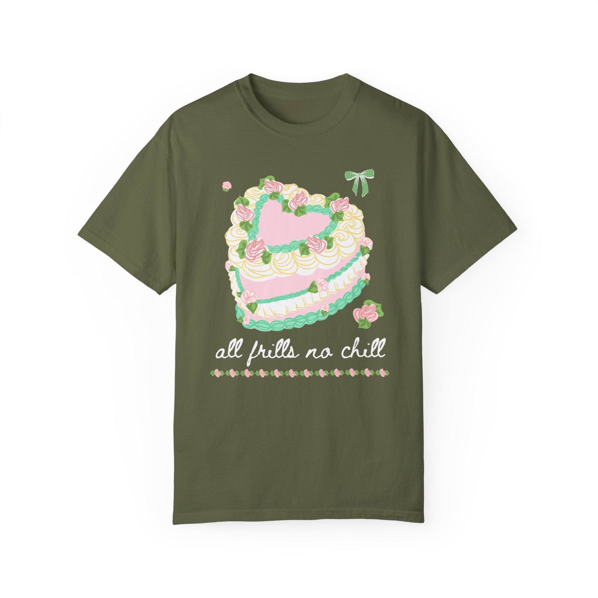 Colorful Maximalist Tee: All Frills No Chill - Opal and June